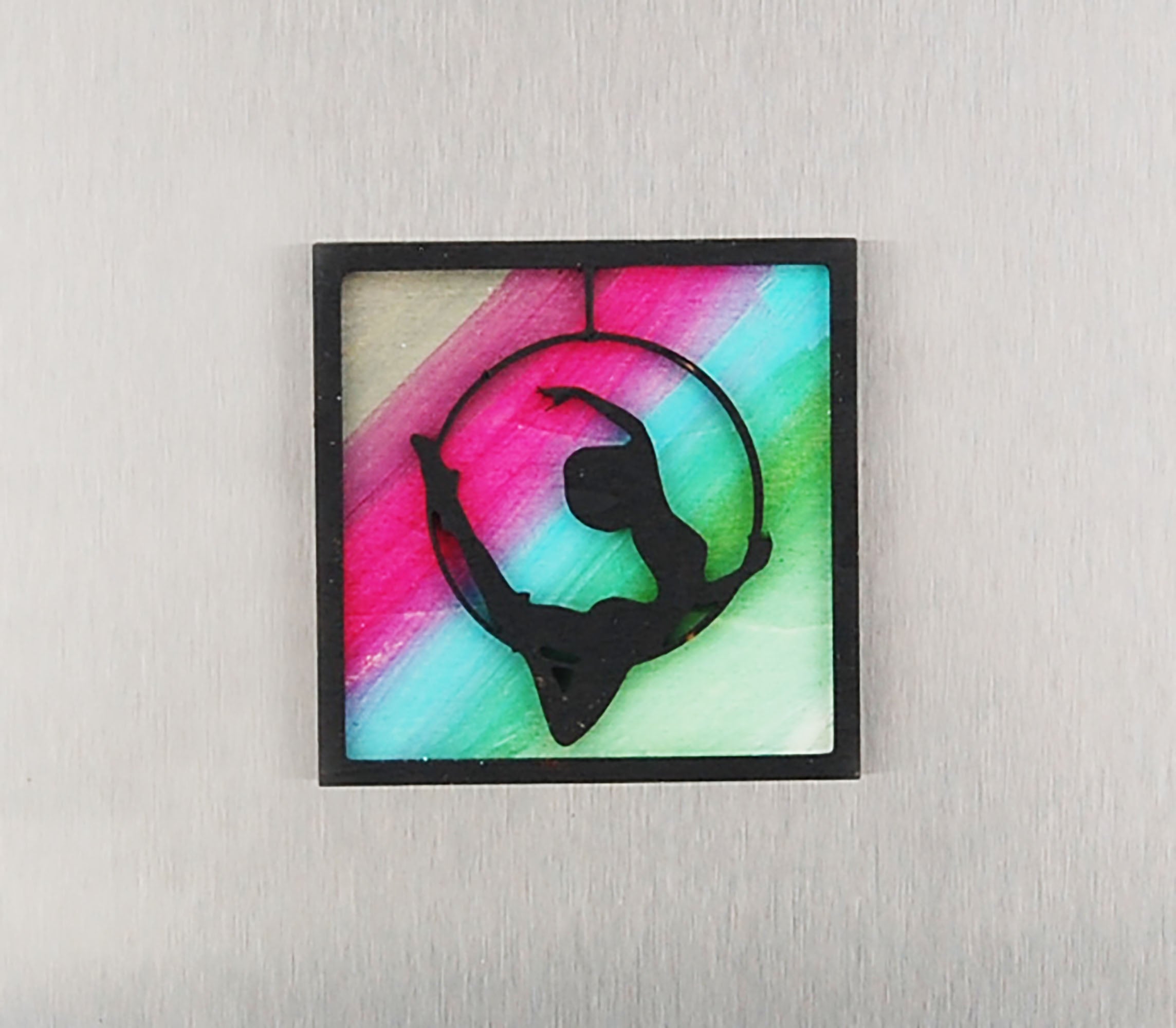 Refrigerator magnet 4 pack, aerialist theme