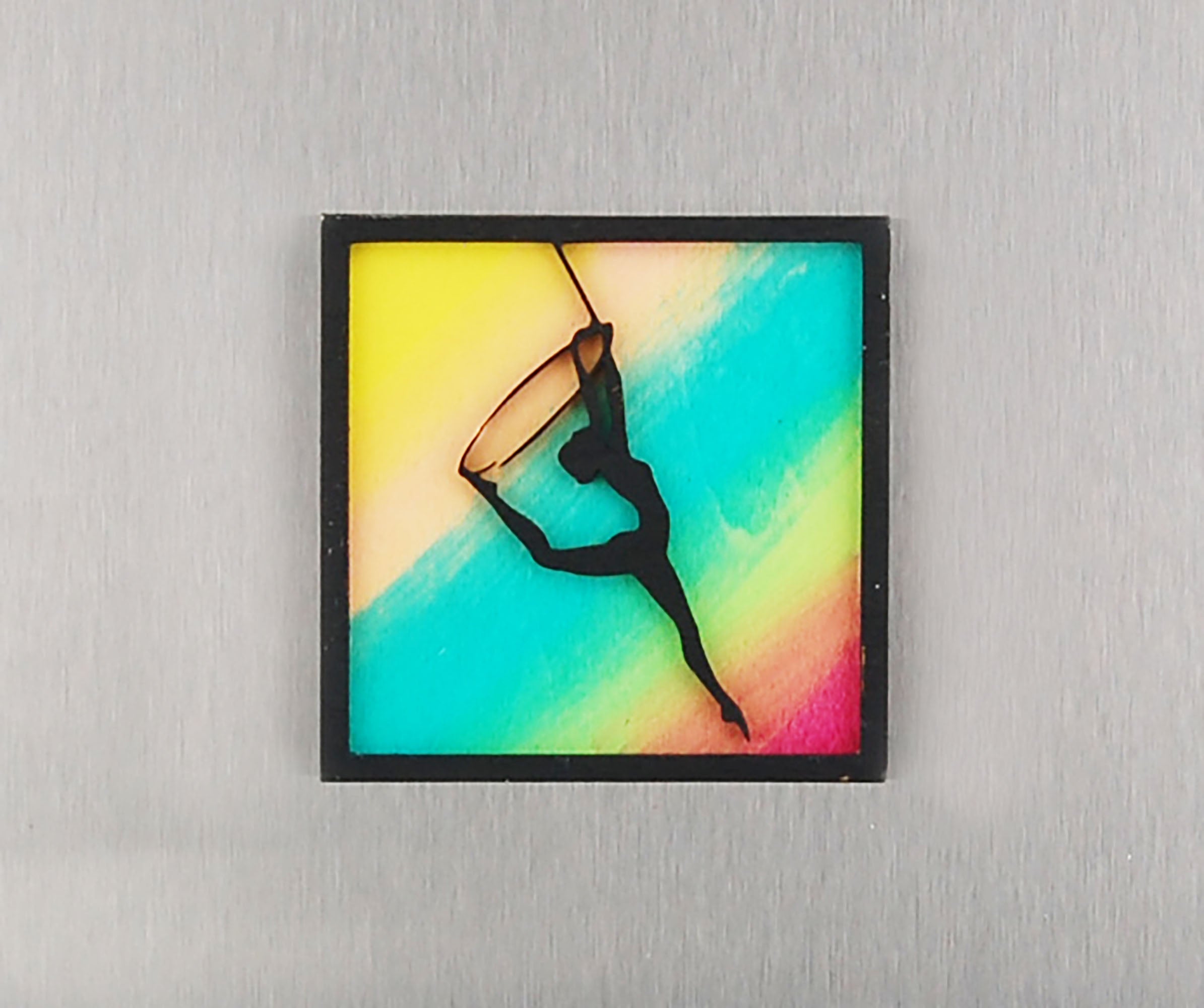 Refrigerator magnet 4 pack, aerialist theme
