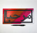 Arabic Welcome Sign | Handmade Laser Cut Hand Painted Wood Home Decor