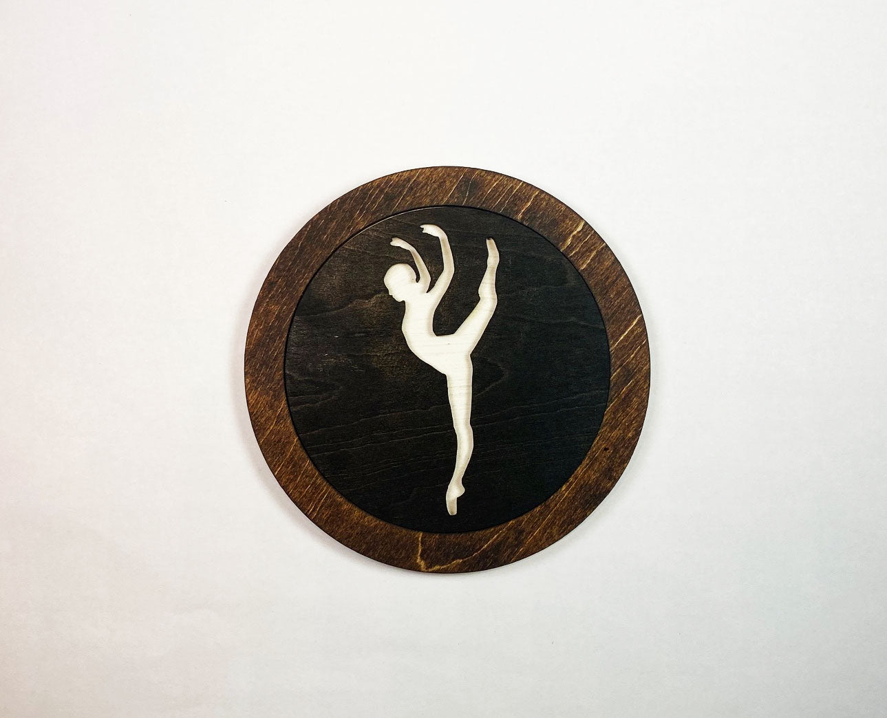 Ballet Coaster Set | 6 Handmade Laser Cut Hand Painted Ballerina Coasters with Holder