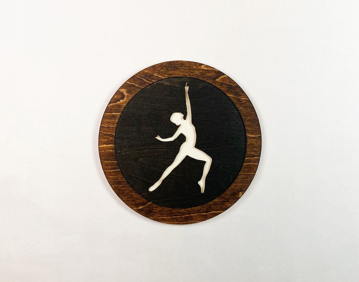 Ballet Coaster Set | 6 Handmade Laser Cut Hand Painted Ballerina Coasters with Holder