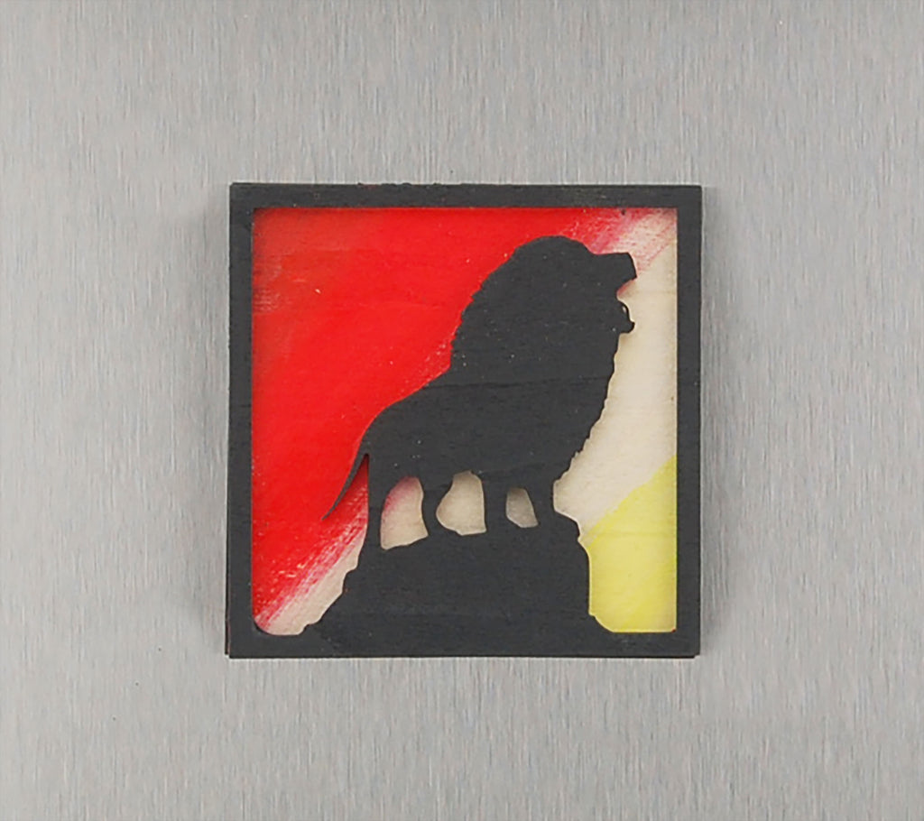 Refrigerator Magnet 4 Pack – Big Cat Theme