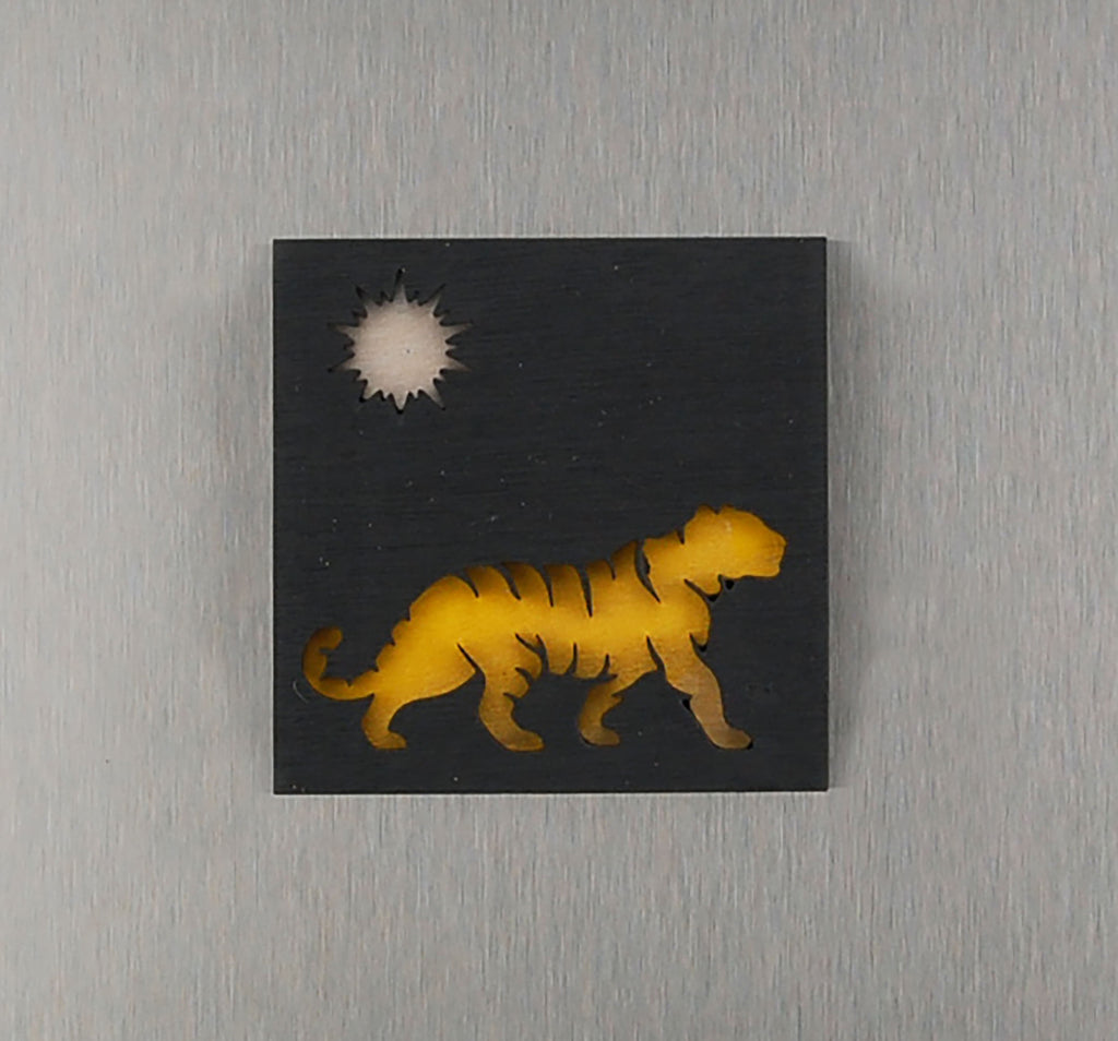 Refrigerator Magnet 4 Pack – Big Cat Theme