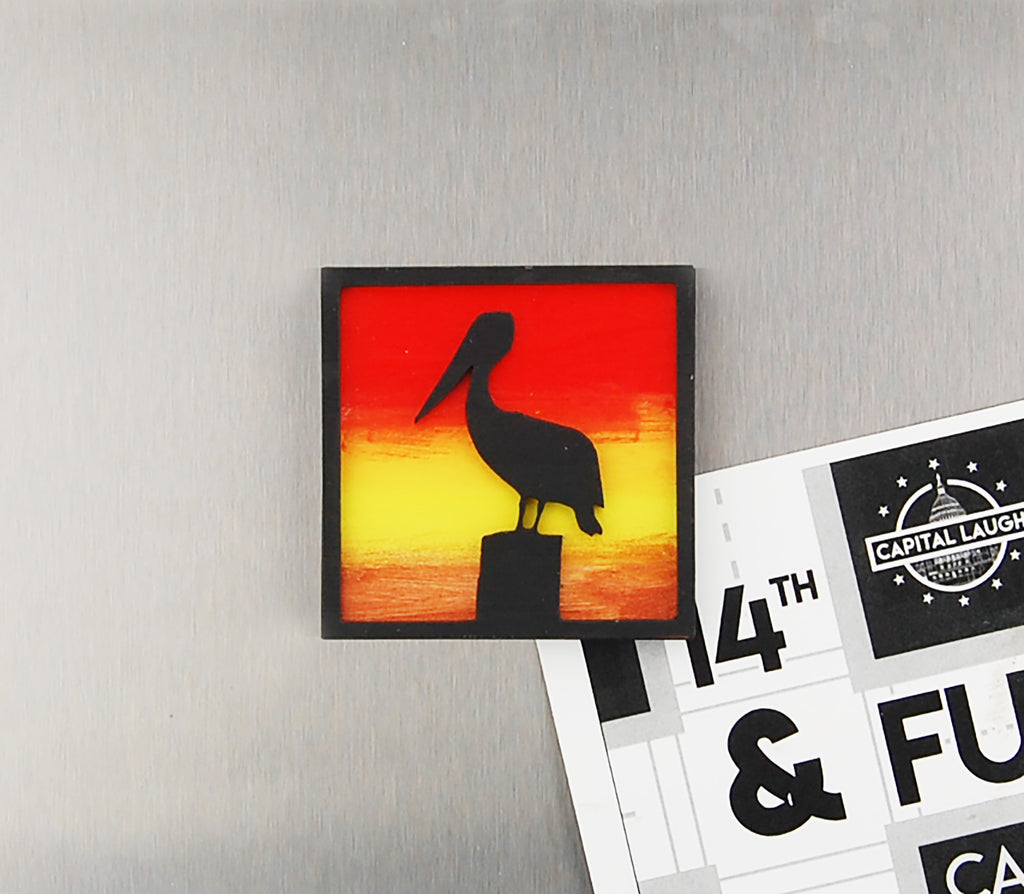 Refrigerator Magnet 4 Pack – Bird Theme
