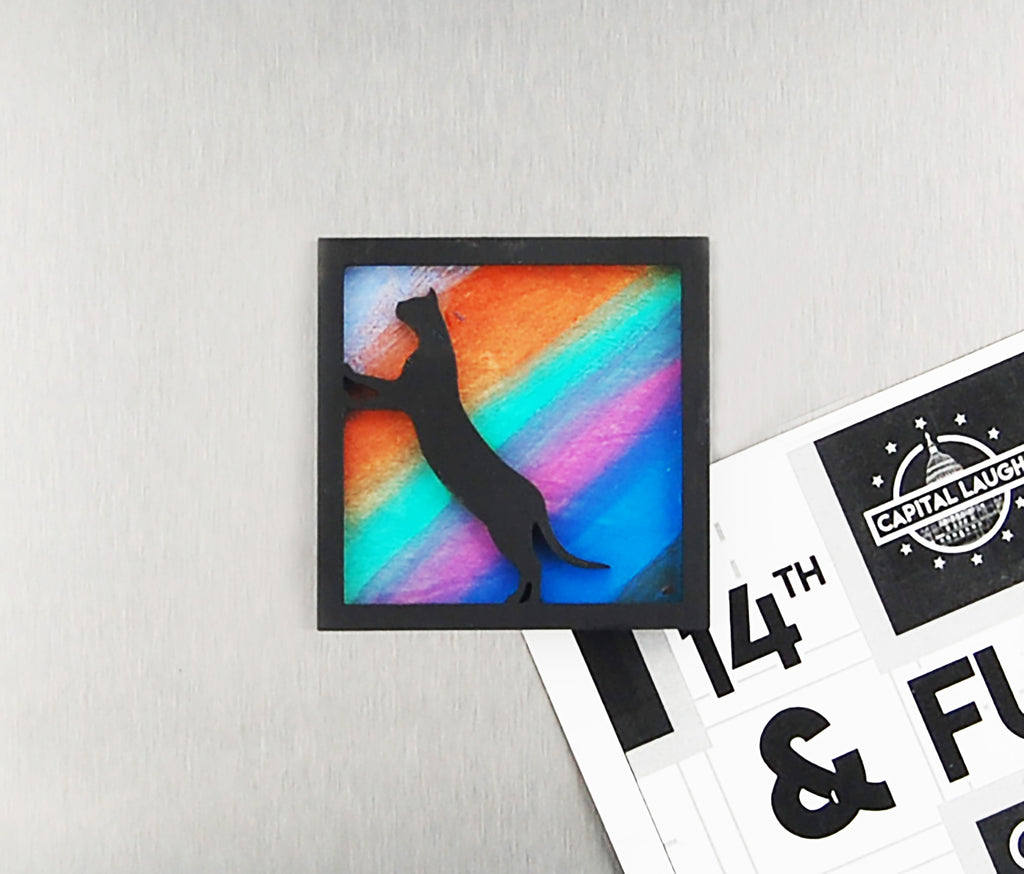 Refrigerator Magnet 4 Pack – Cat Theme