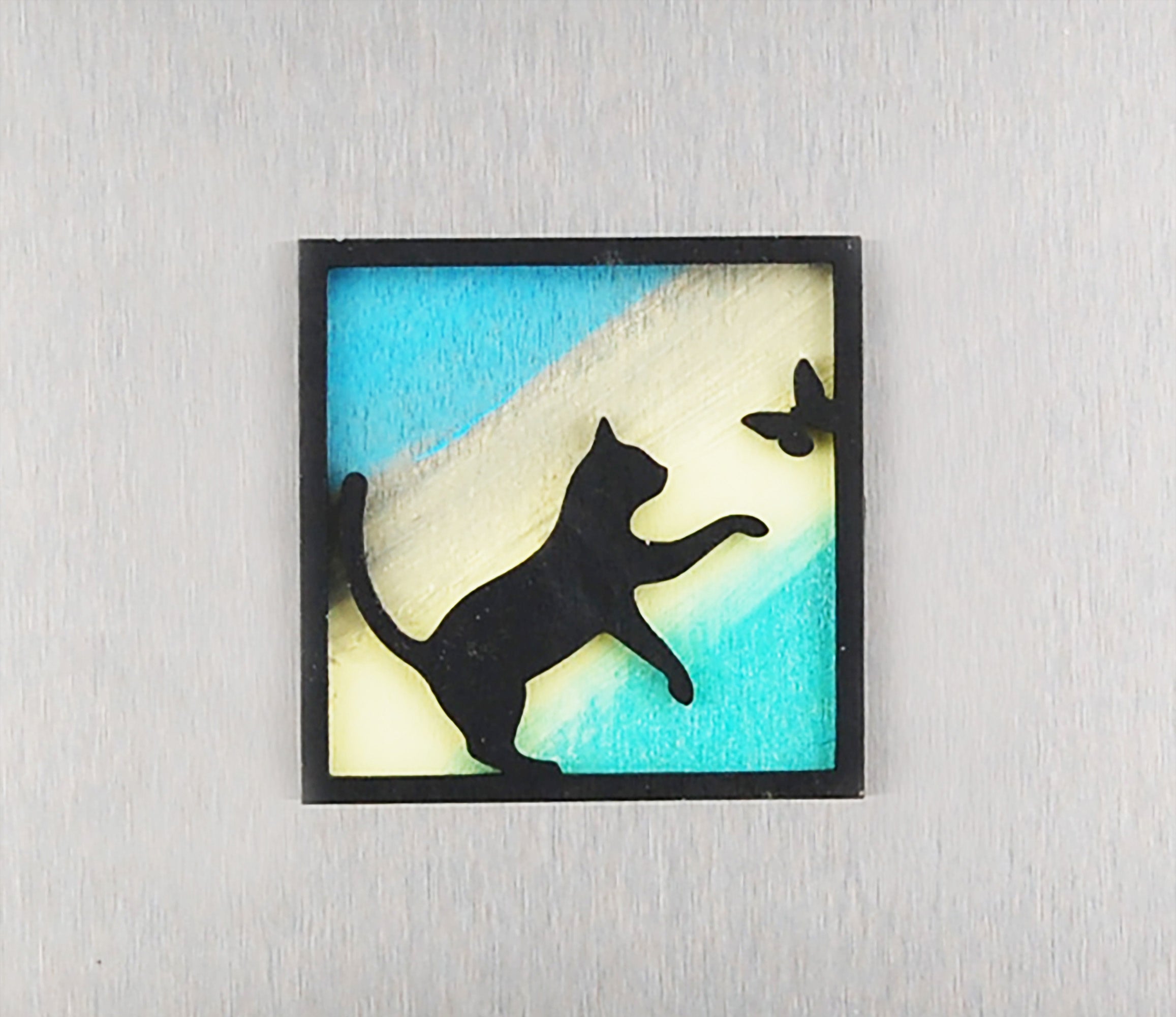 Refrigerator Magnet 4 Pack – Cat Theme