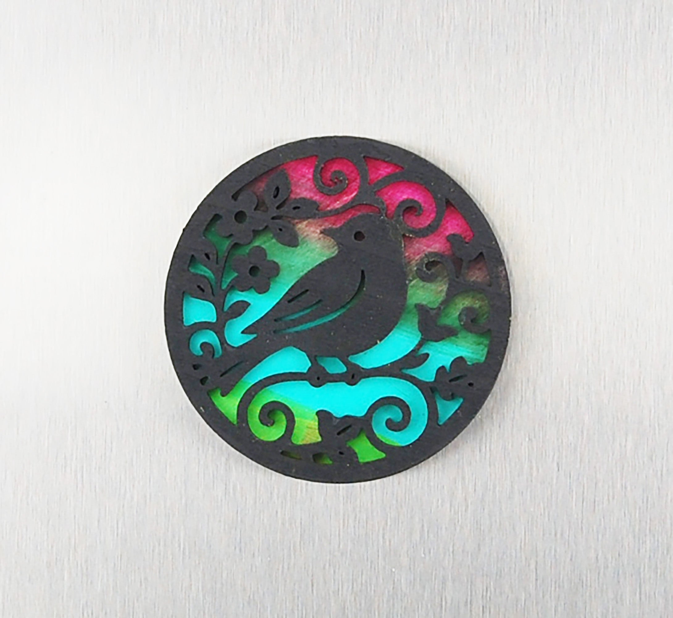 Refrigerator Magnet 4 Pack – Circular Art