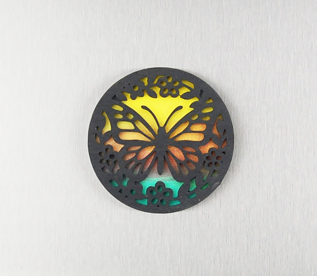 Refrigerator Magnet 4 Pack – Circular Art