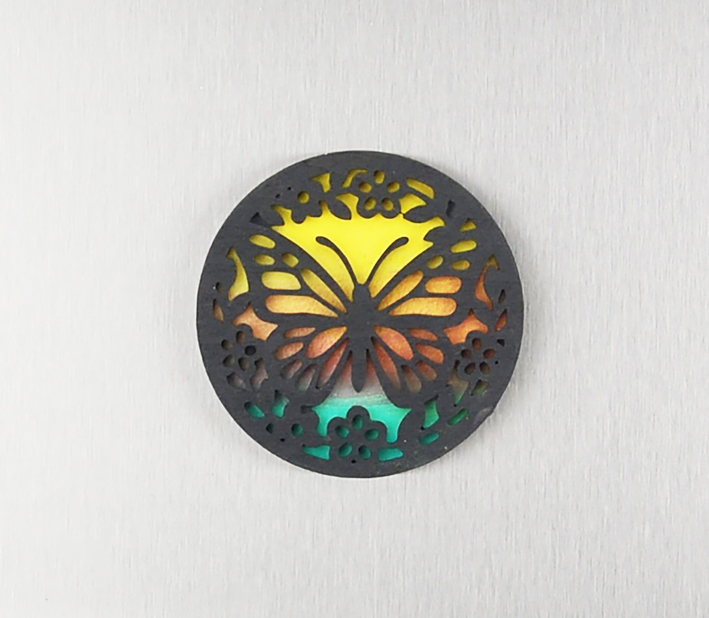 Refrigerator Magnet 4 Pack – Circular Art
