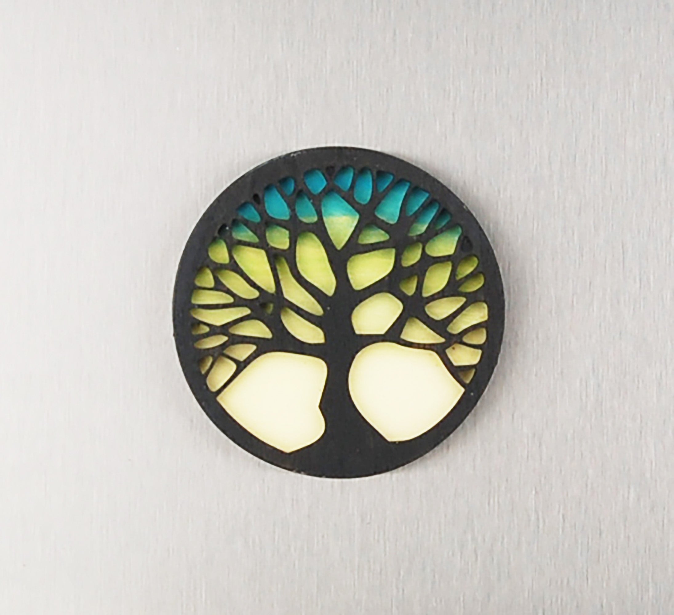 Refrigerator Magnet 4 Pack – Circular Art