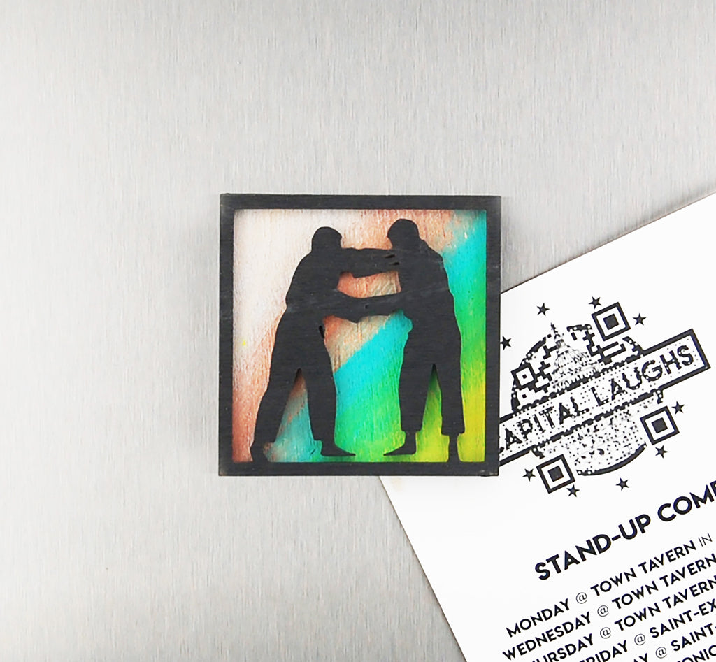 Refrigerator Magnet 4 Pack – Combat/Martial Arts Theme