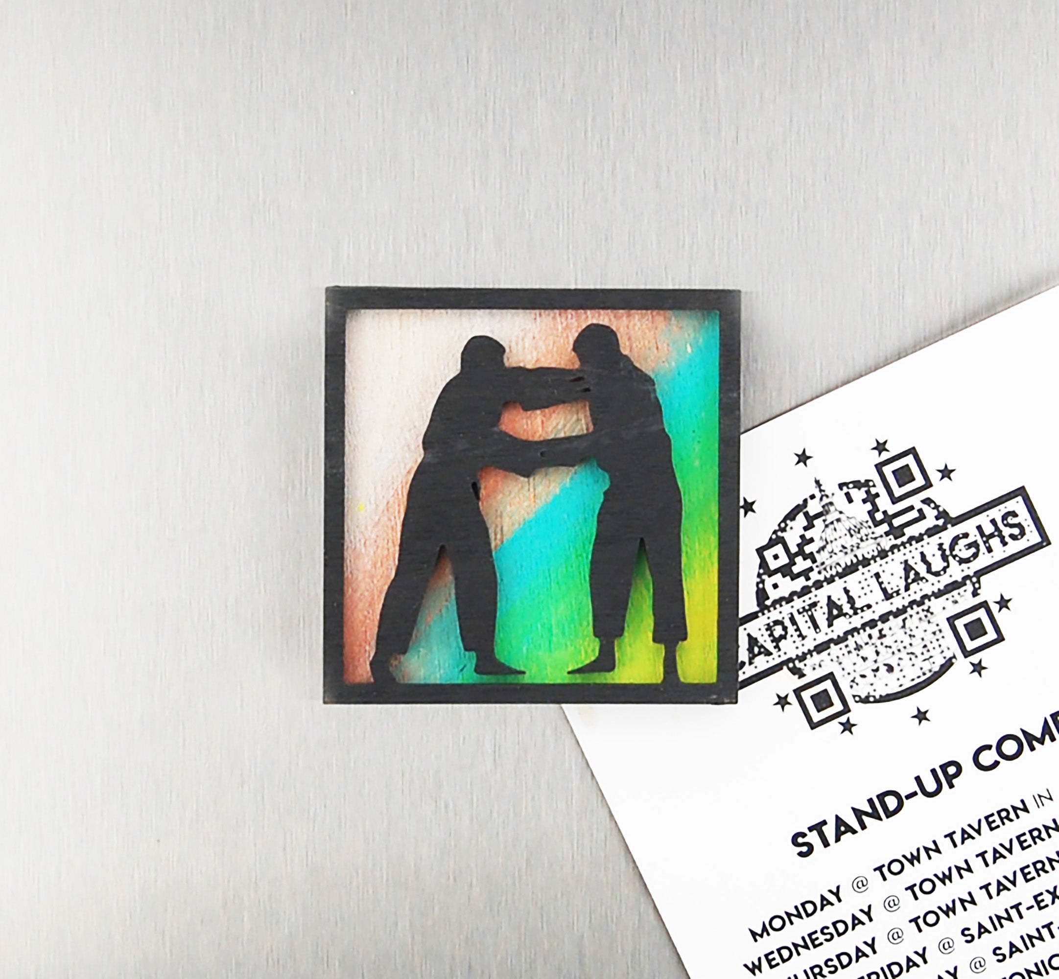 Refrigerator Magnet 4 Pack – Combat/Martial Arts Theme