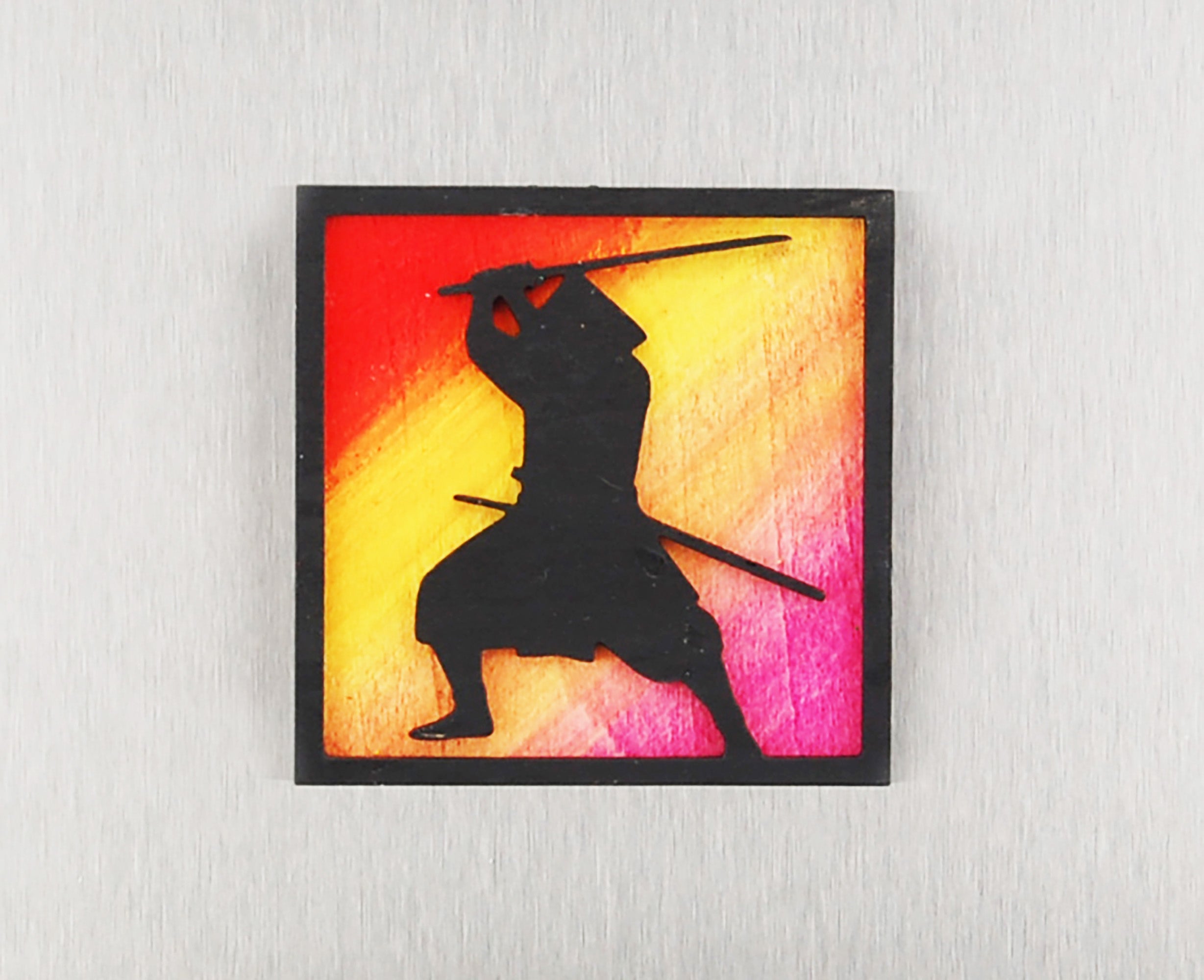 Refrigerator Magnet 4 Pack – Combat/Martial Arts Theme