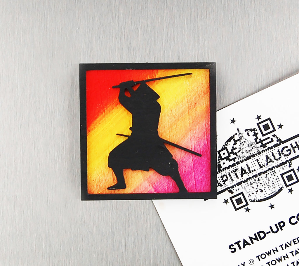 Refrigerator Magnet 4 Pack – Combat/Martial Arts Theme