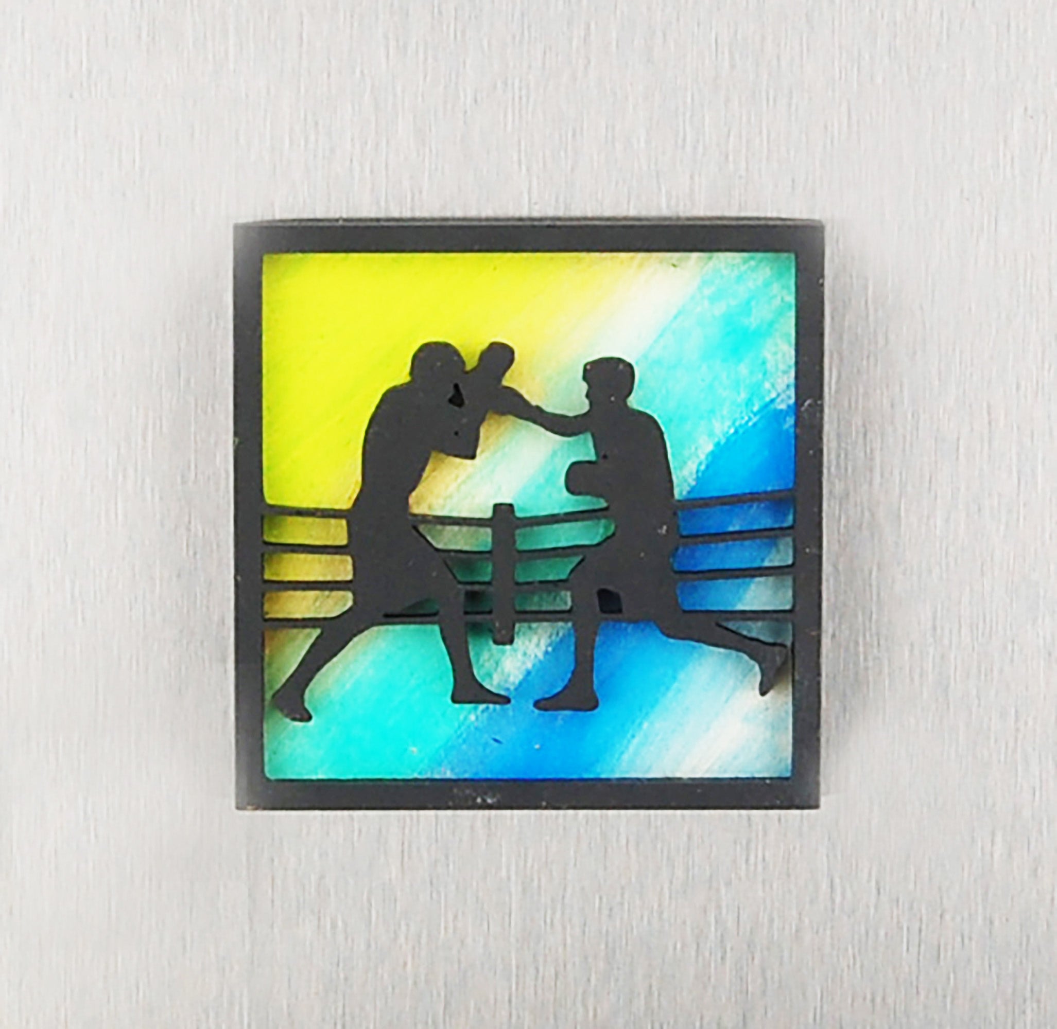 Refrigerator Magnet 4 Pack – Combat/Martial Arts Theme