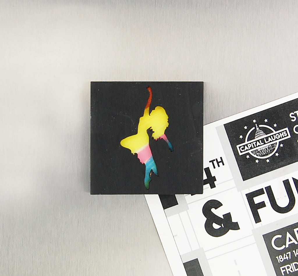 Refrigerator Magnet 4 Pack – Dancer Theme