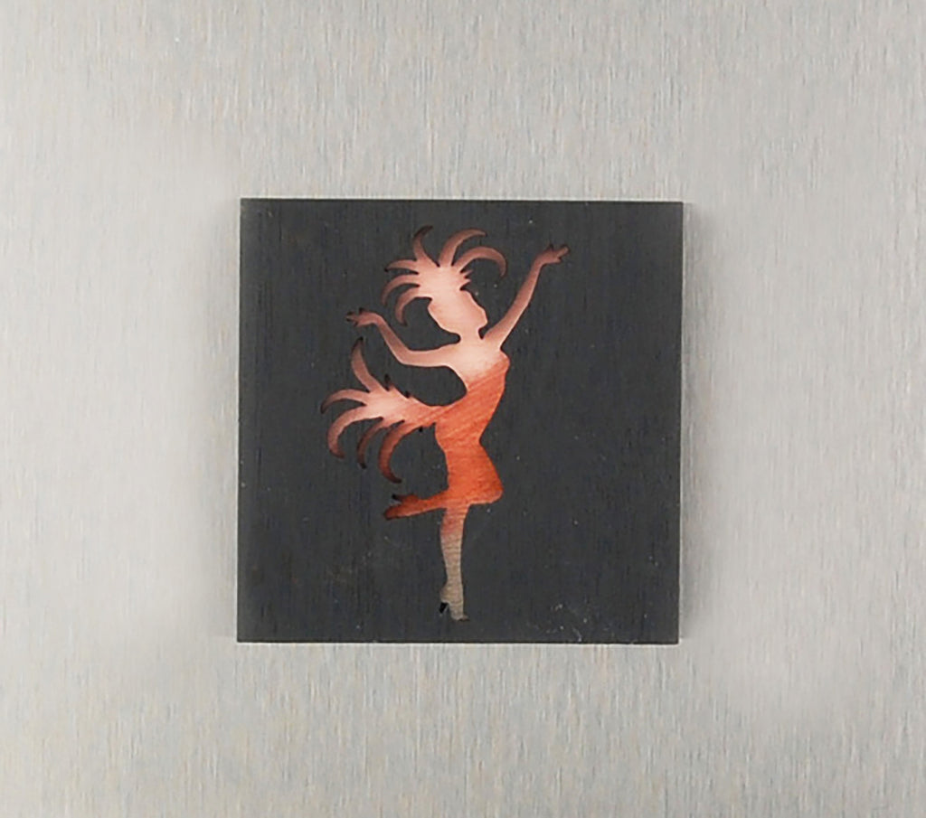 Refrigerator Magnet 4 Pack – Dancer Theme