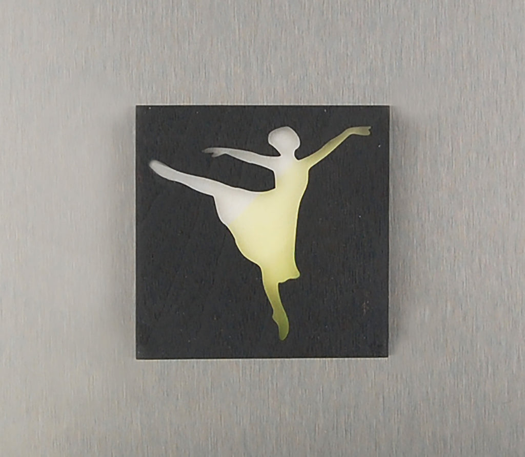 Refrigerator Magnet 4 Pack – Dancer Theme