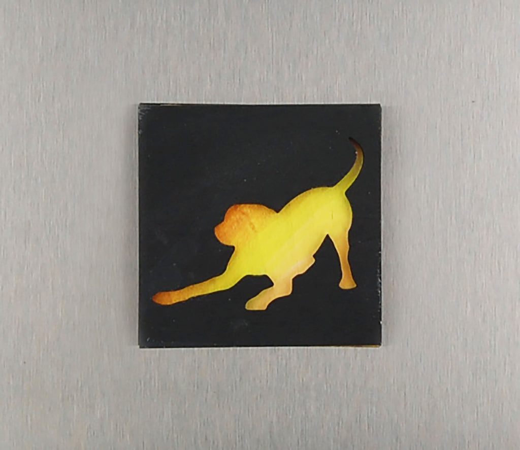 Refrigerator Magnet 4 Pack – Dog Theme