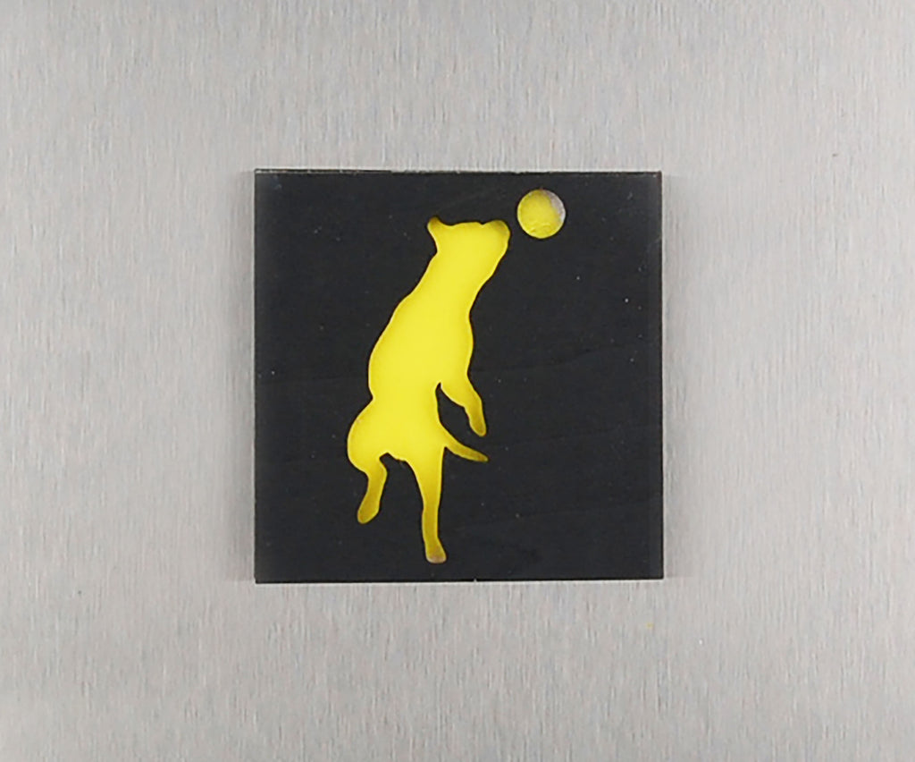 Refrigerator Magnet 4 Pack – Dog Theme