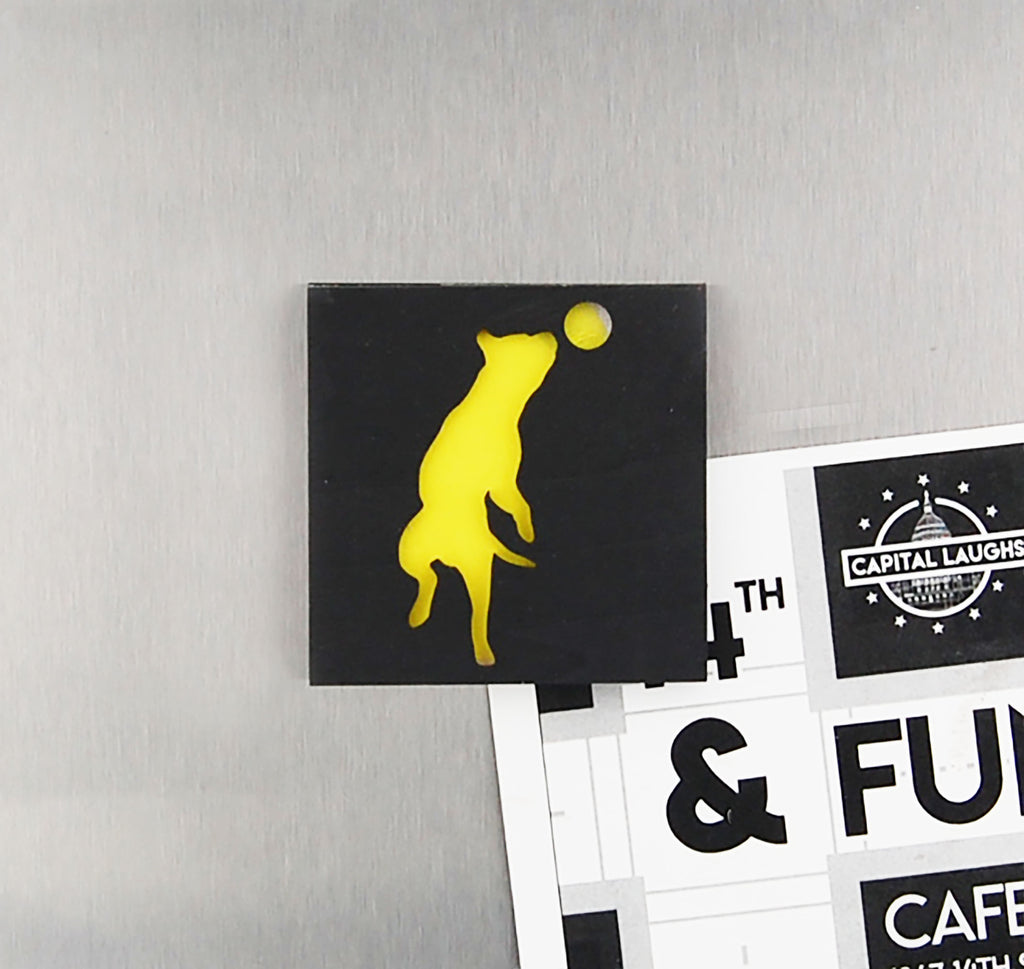 Refrigerator Magnet 4 Pack – Dog Theme