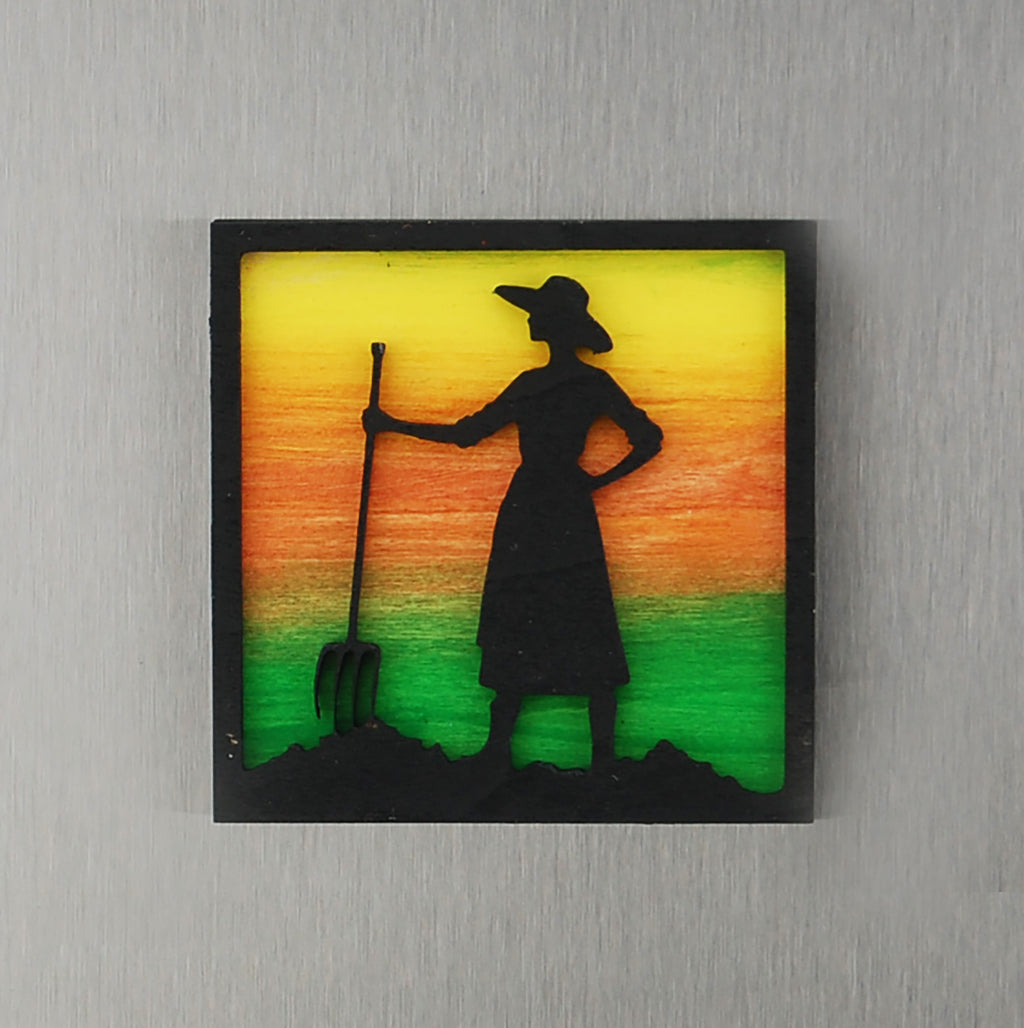 Refrigerator Magnet 4 Pack – Farm/Outdoor Theme