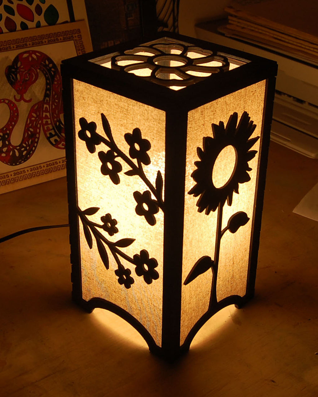 Floral Lantern