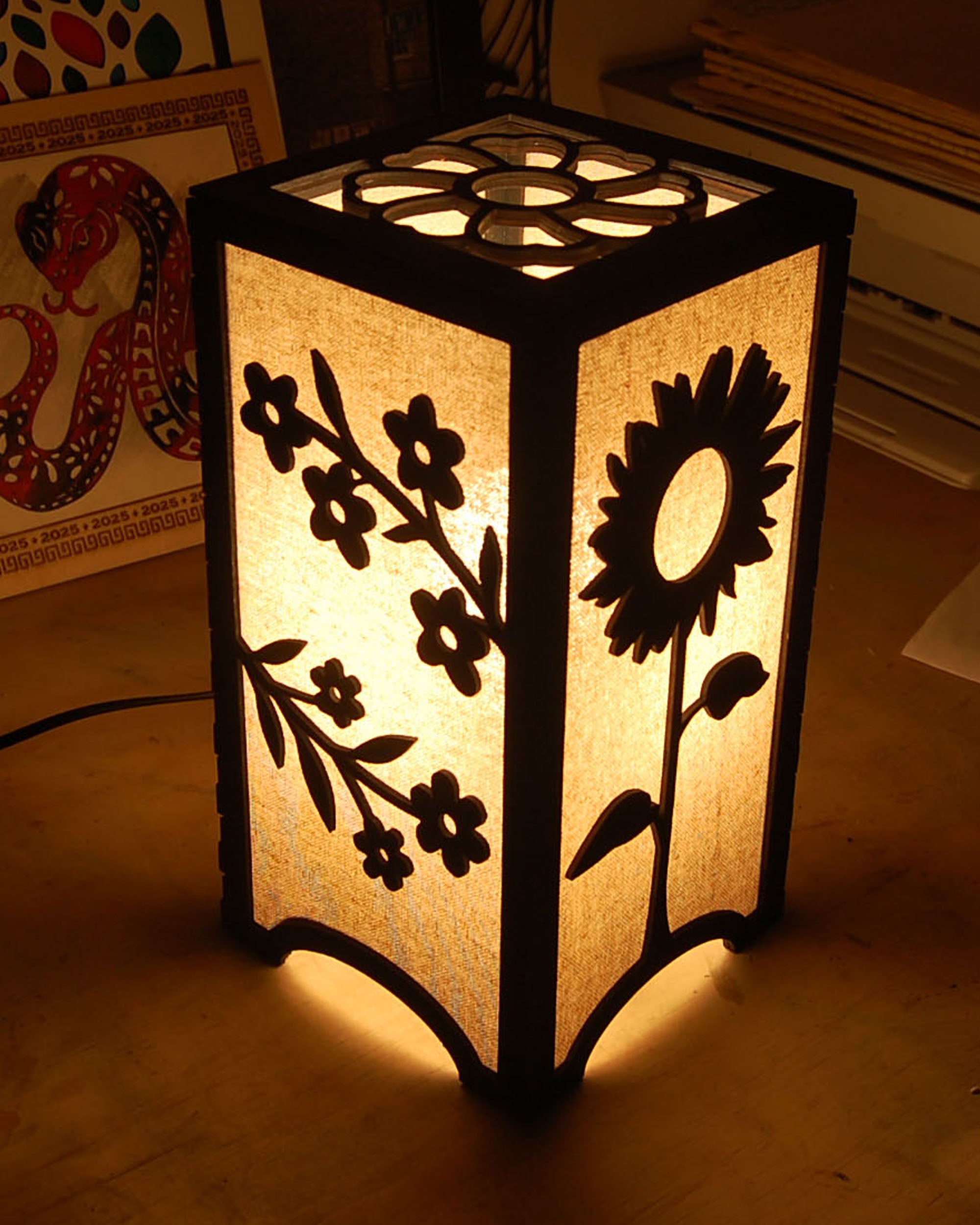 Floral Lantern