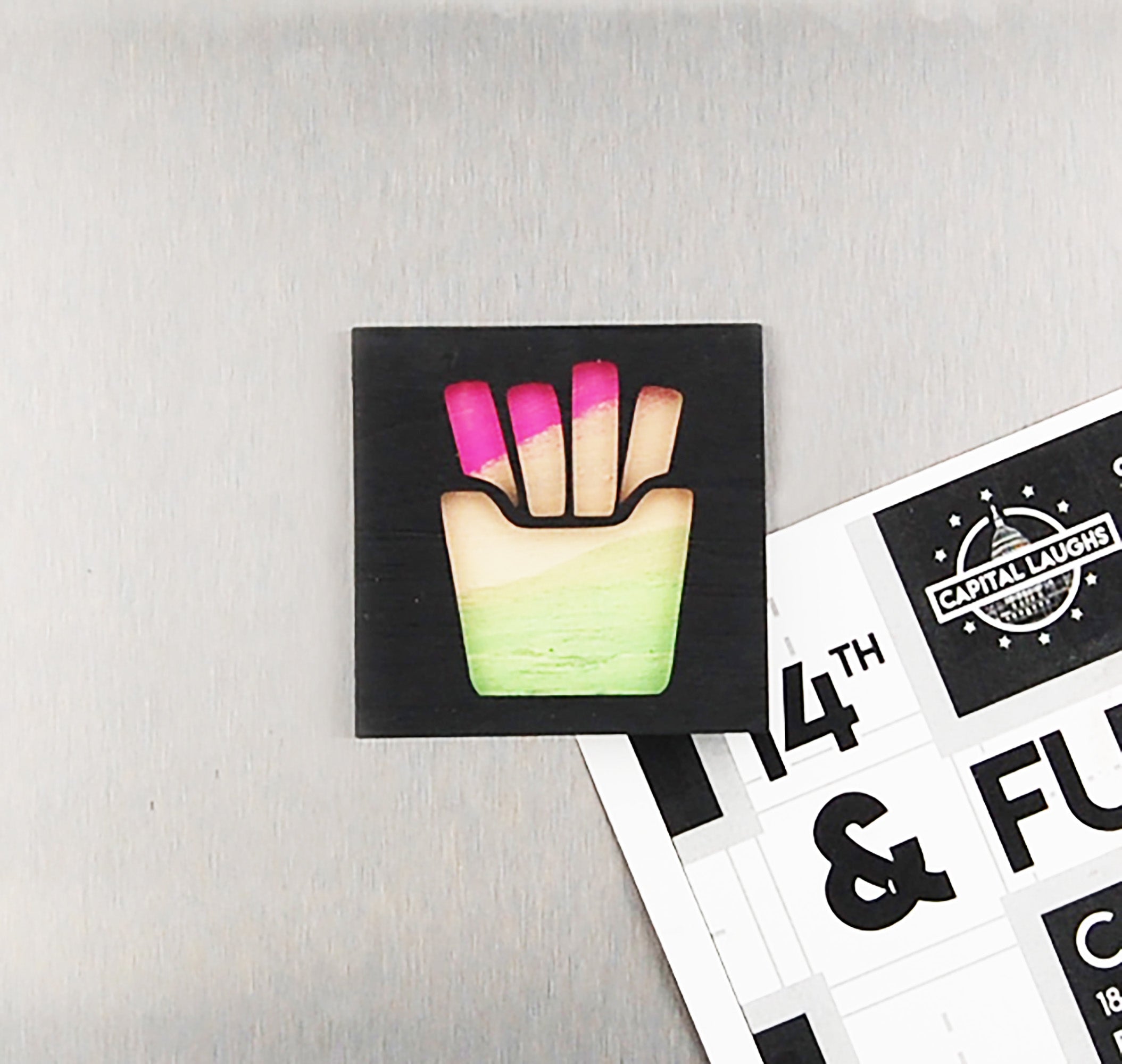 Refrigerator Magnet 4 Pack – Food Theme