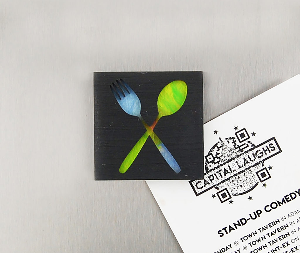 Refrigerator Magnet 4 Pack – Food Theme
