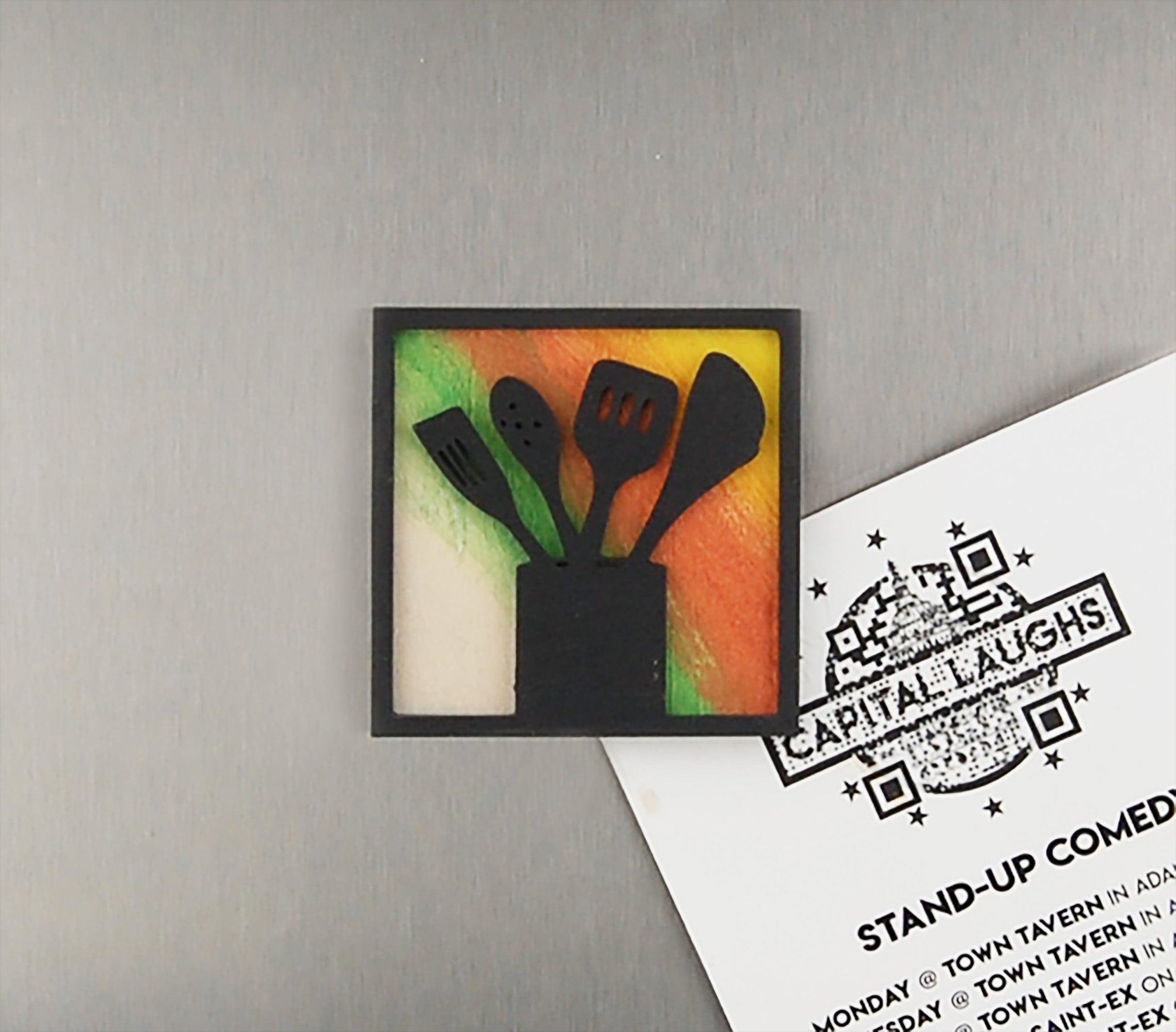Refrigerator Magnet 4 Pack – Food Theme