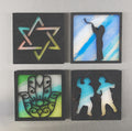 Refrigerator Magnet 4 Pack – Judaica Theme