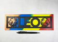 Leo Sign | Handmade Laser Cut Hand Painted Zodiac Astrology Decor