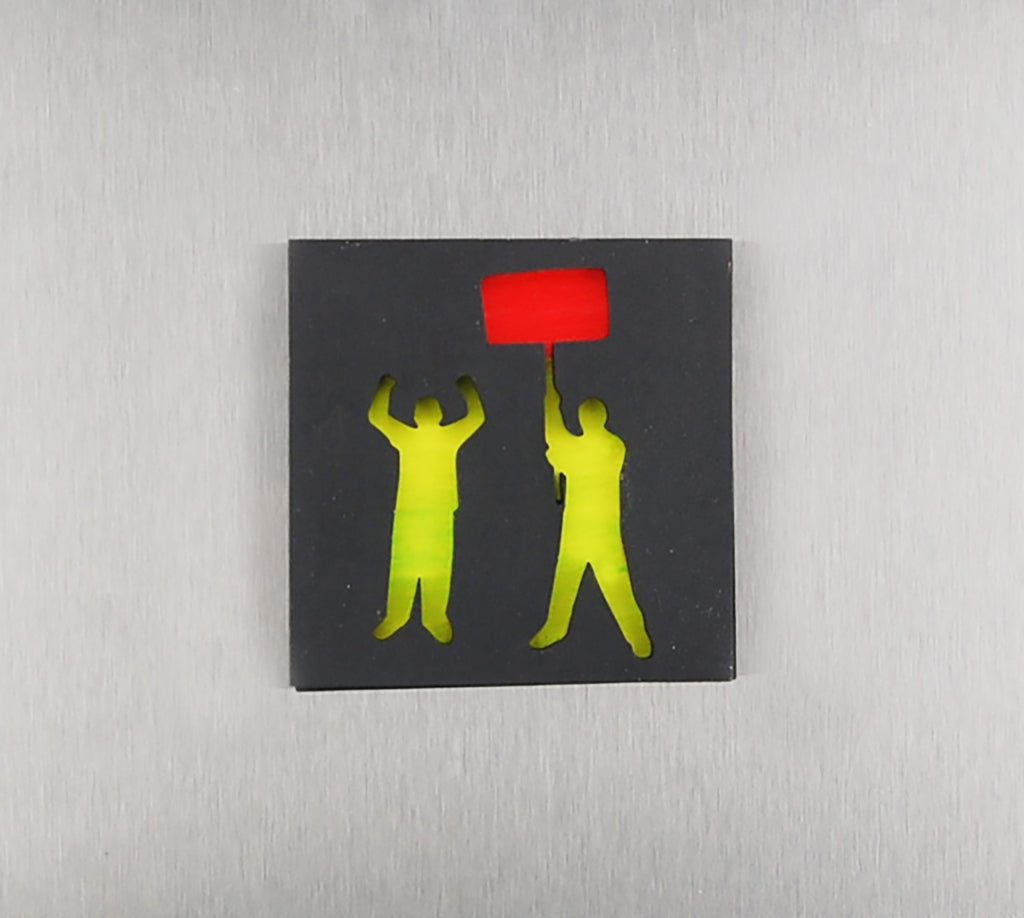 Refrigerator Magnet 4 Pack – Life Theme