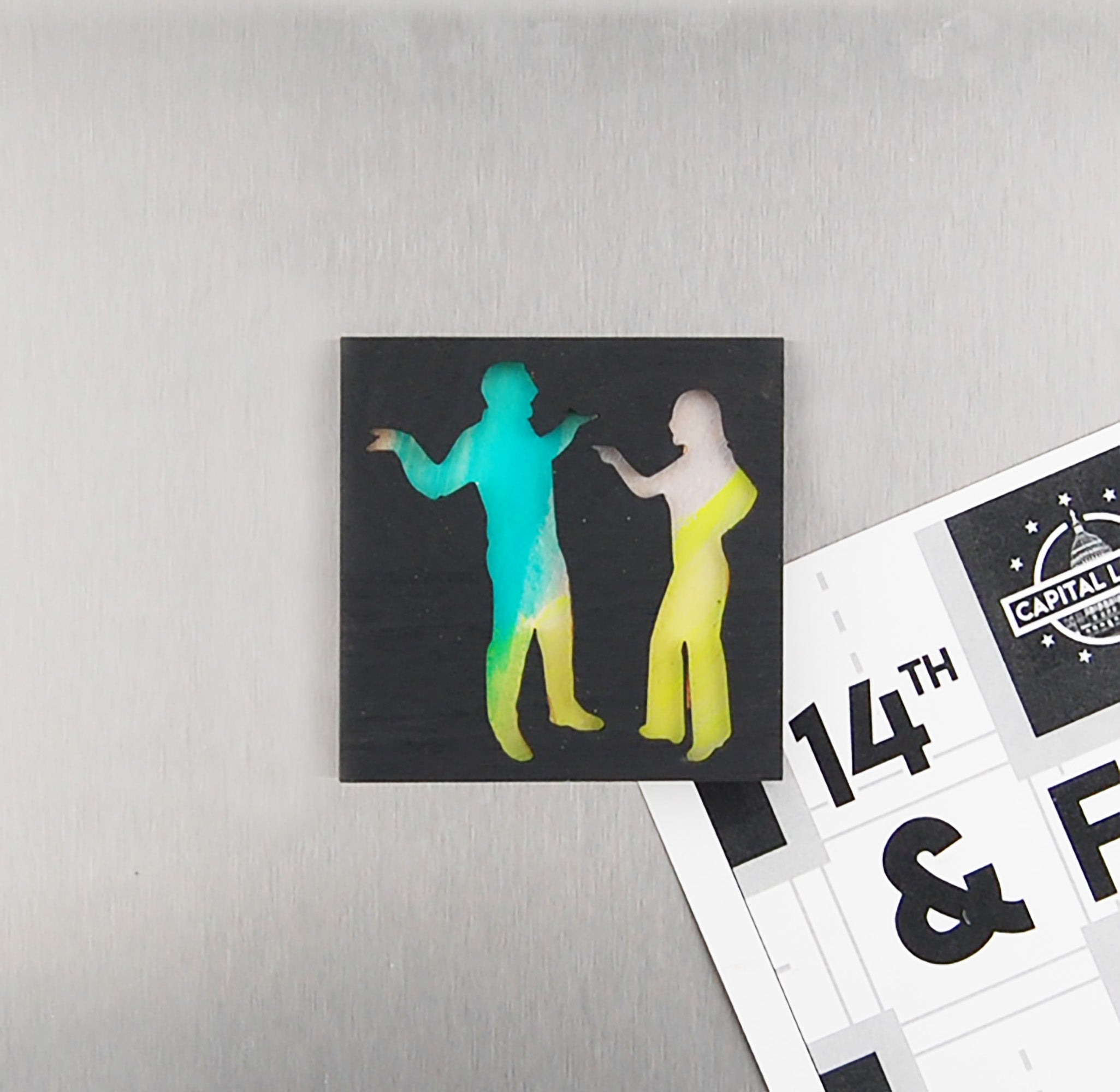 Refrigerator Magnet 4 Pack – Life Theme