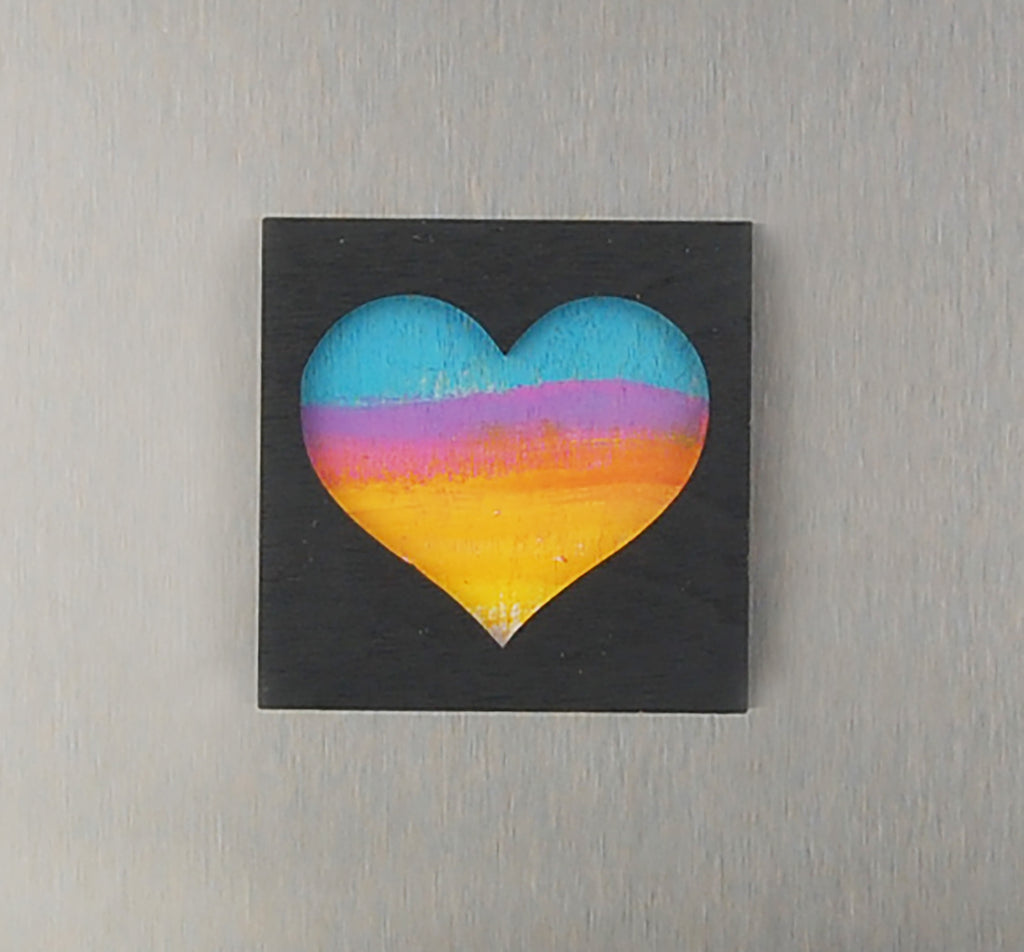 Refrigerator Magnet 4 Pack – Love Theme