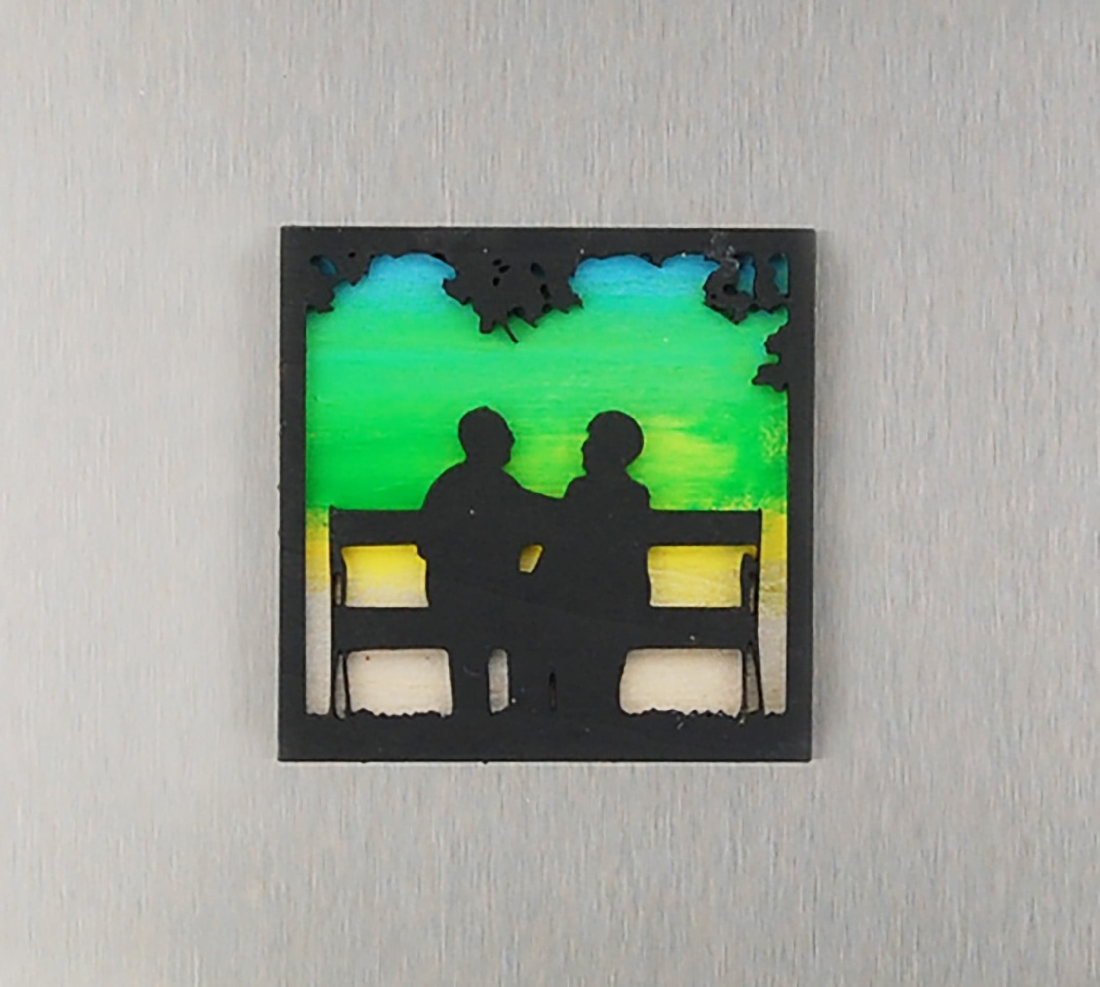 Refrigerator Magnet 4 Pack – Love Theme