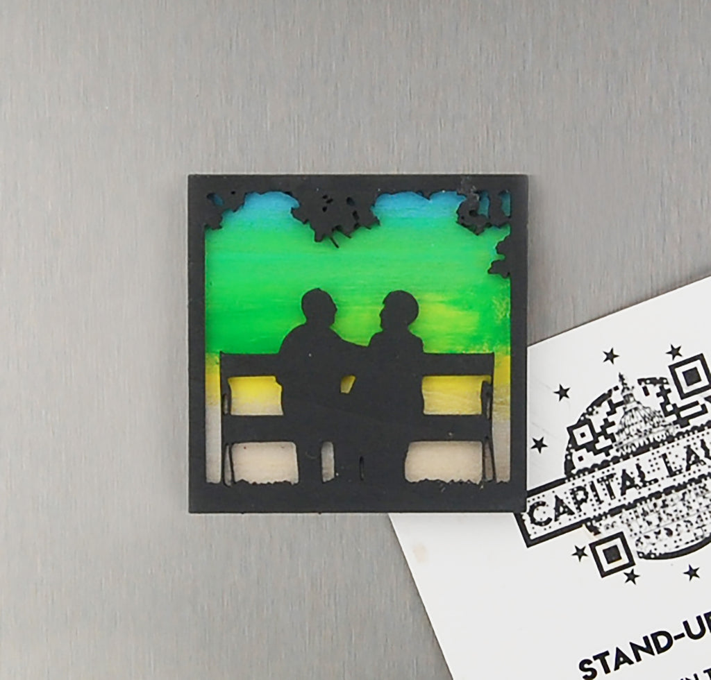 Refrigerator Magnet 4 Pack – Love Theme