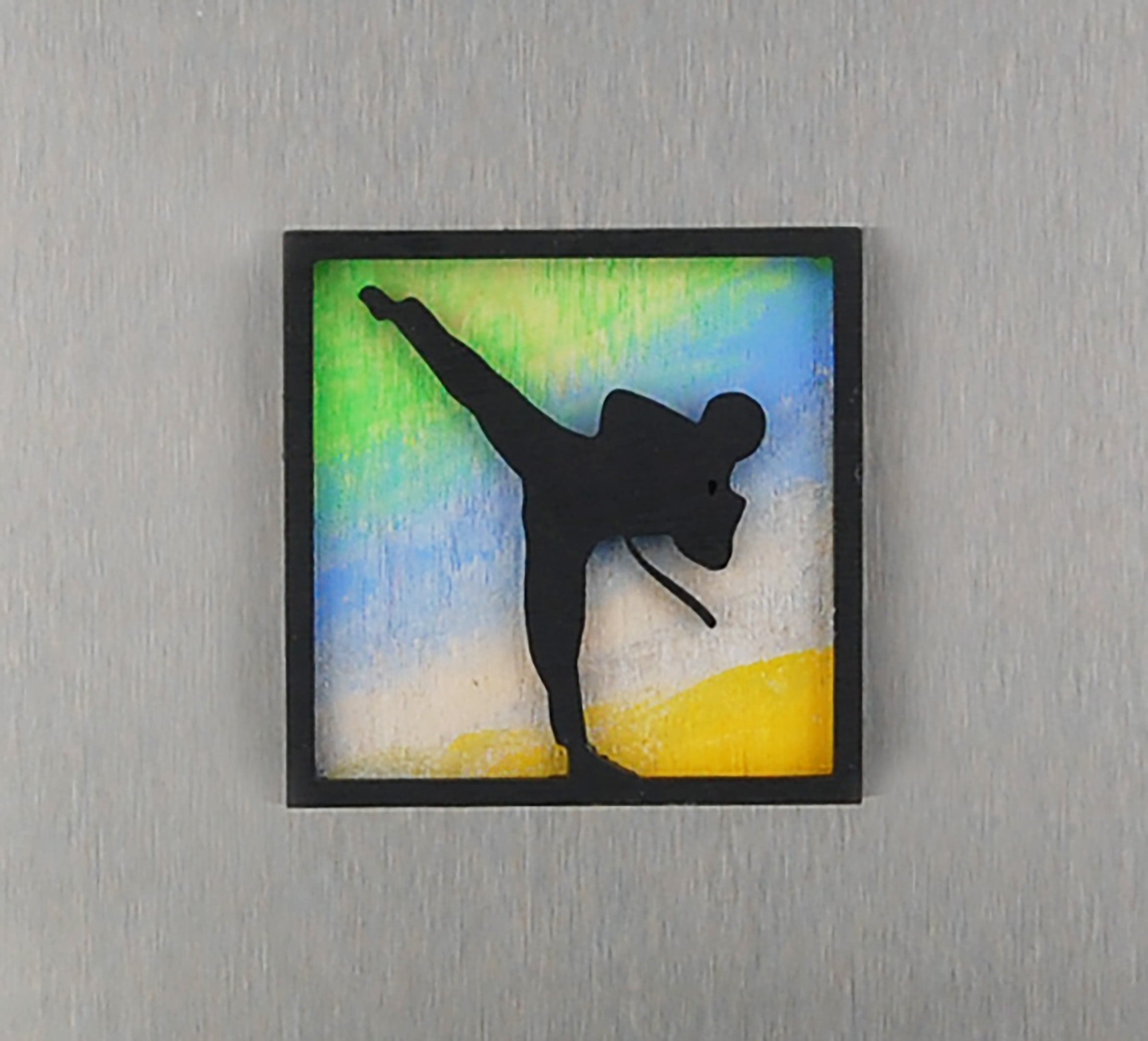 Refrigerator Magnet 4 Pack – Martial Arts Theme