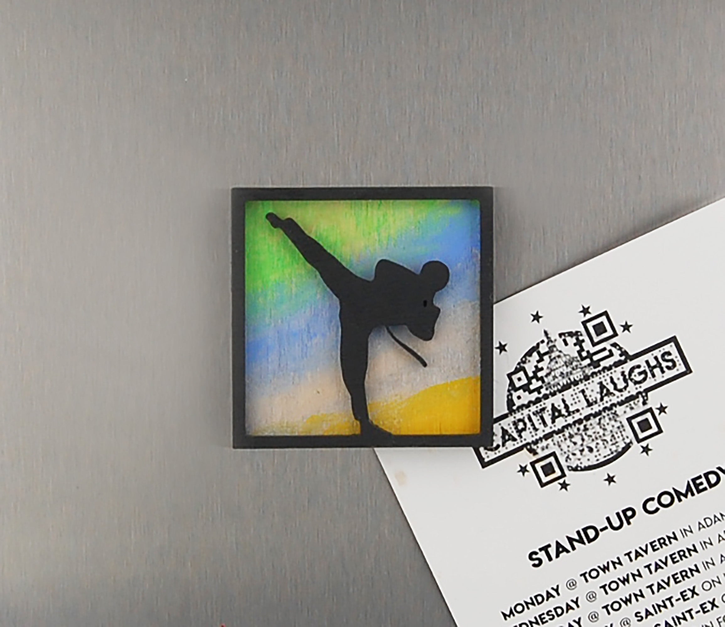 Refrigerator Magnet 4 Pack – Martial Arts Theme