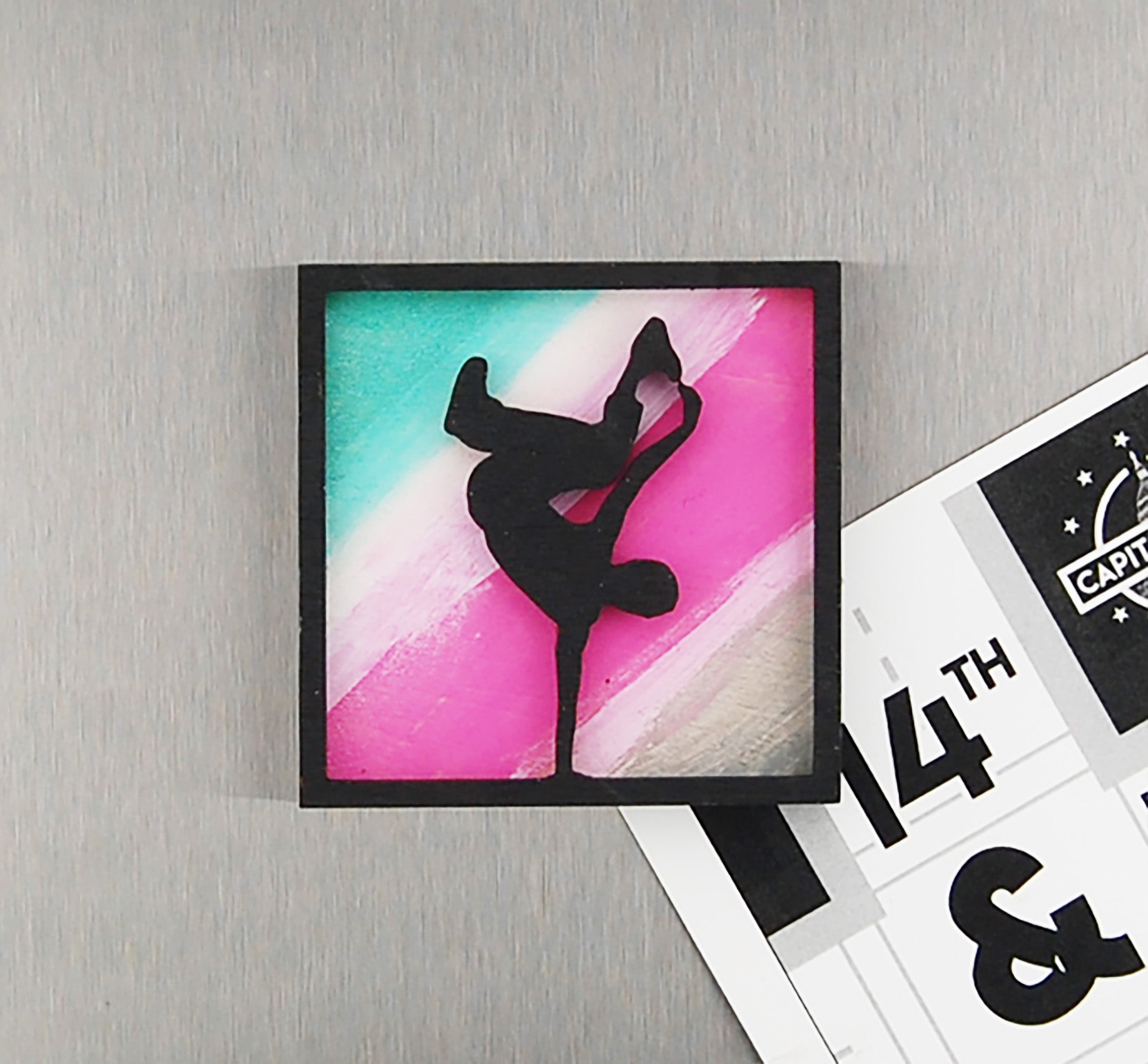 Refrigerator Magnet 4 Pack – Movement Theme