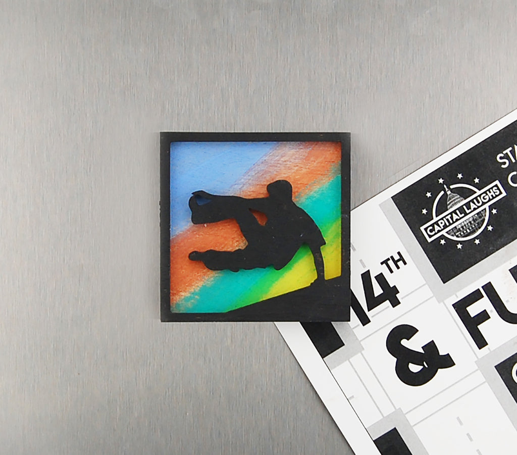 Refrigerator Magnet 4 Pack – Movement Theme