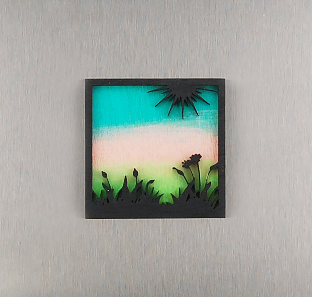 Refrigerator Magnet 4 Pack – Outdoor Theme