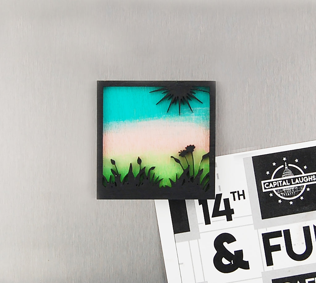 Refrigerator Magnet 4 Pack – Outdoor Theme