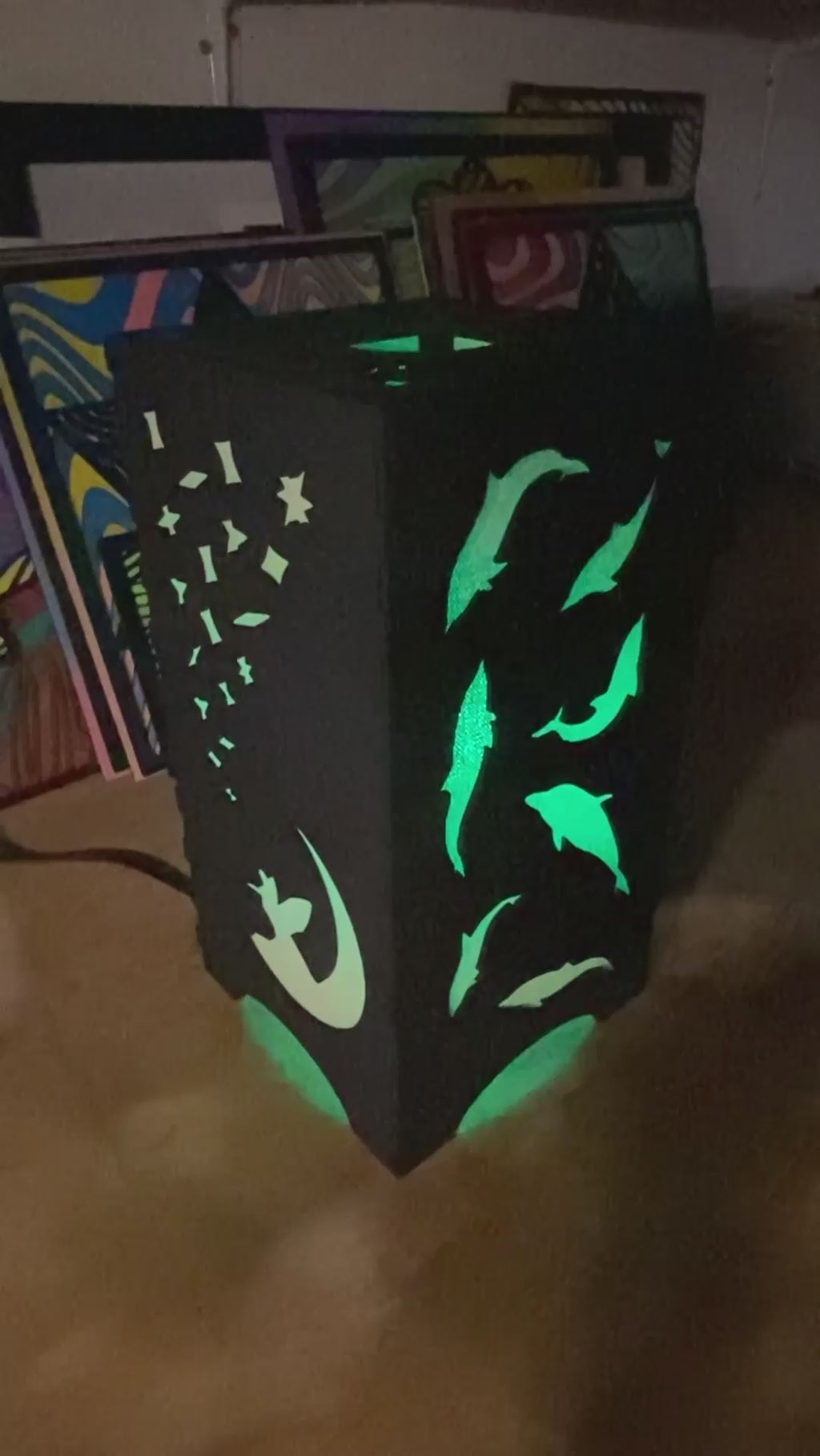 Fairies & Dolphins Lantern