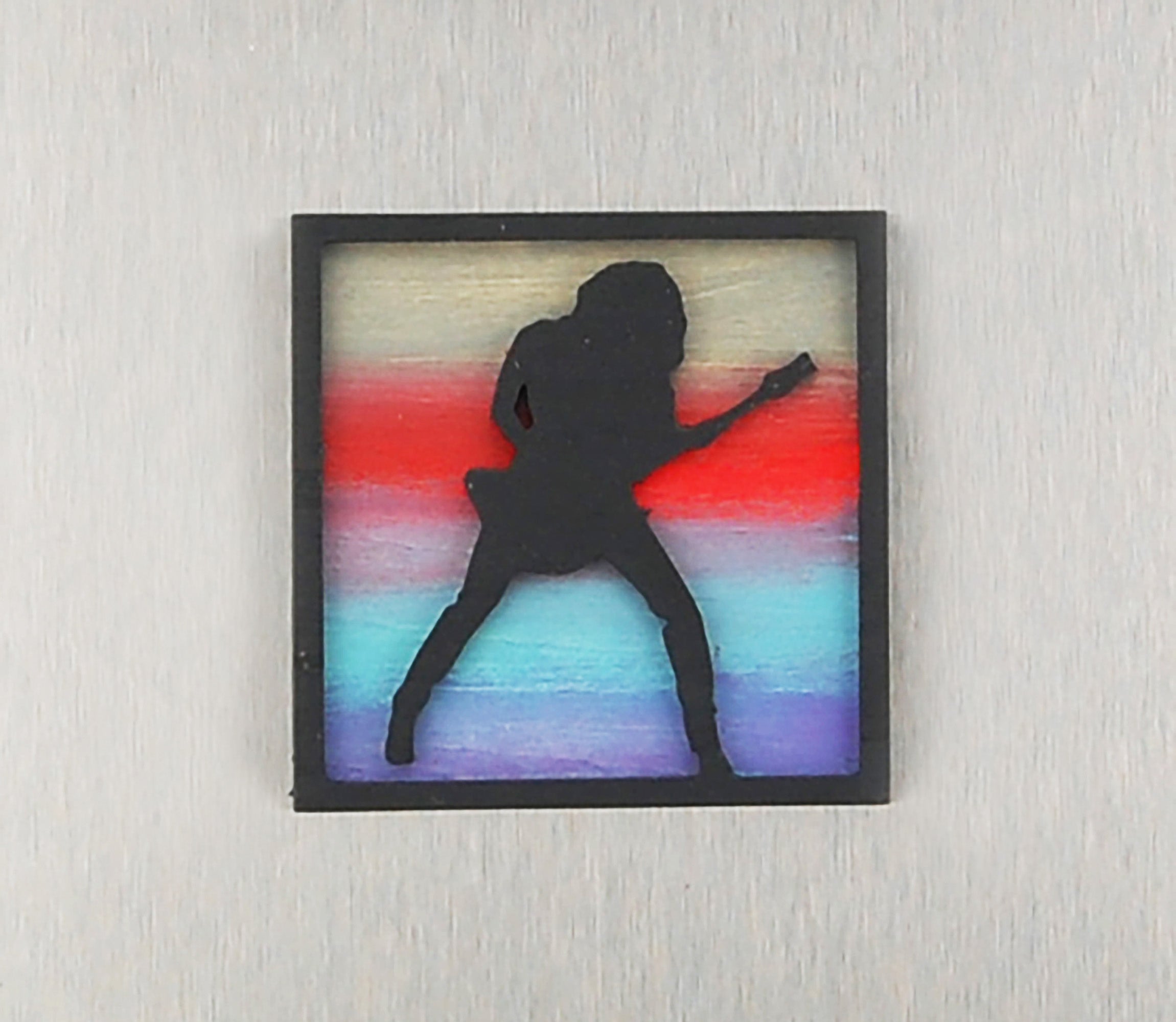 Refrigerator Magnet 4 Pack – Rock-n-Blues Theme