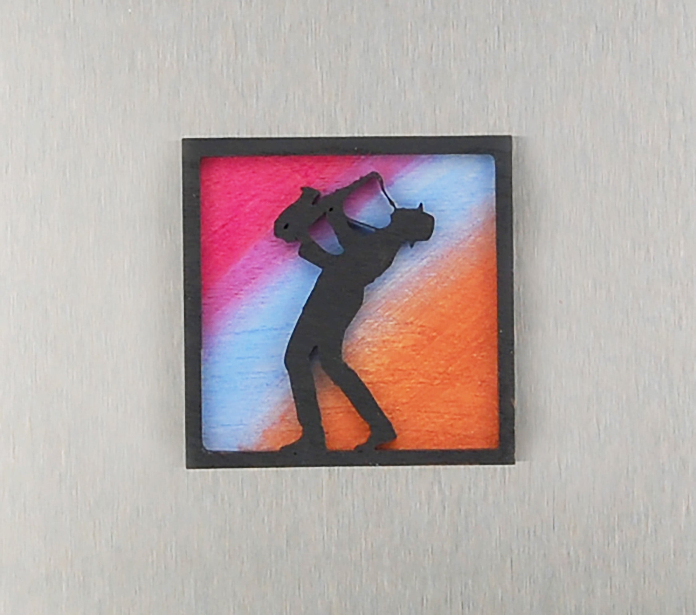 Refrigerator Magnet 4 Pack – Rock-n-Blues Theme