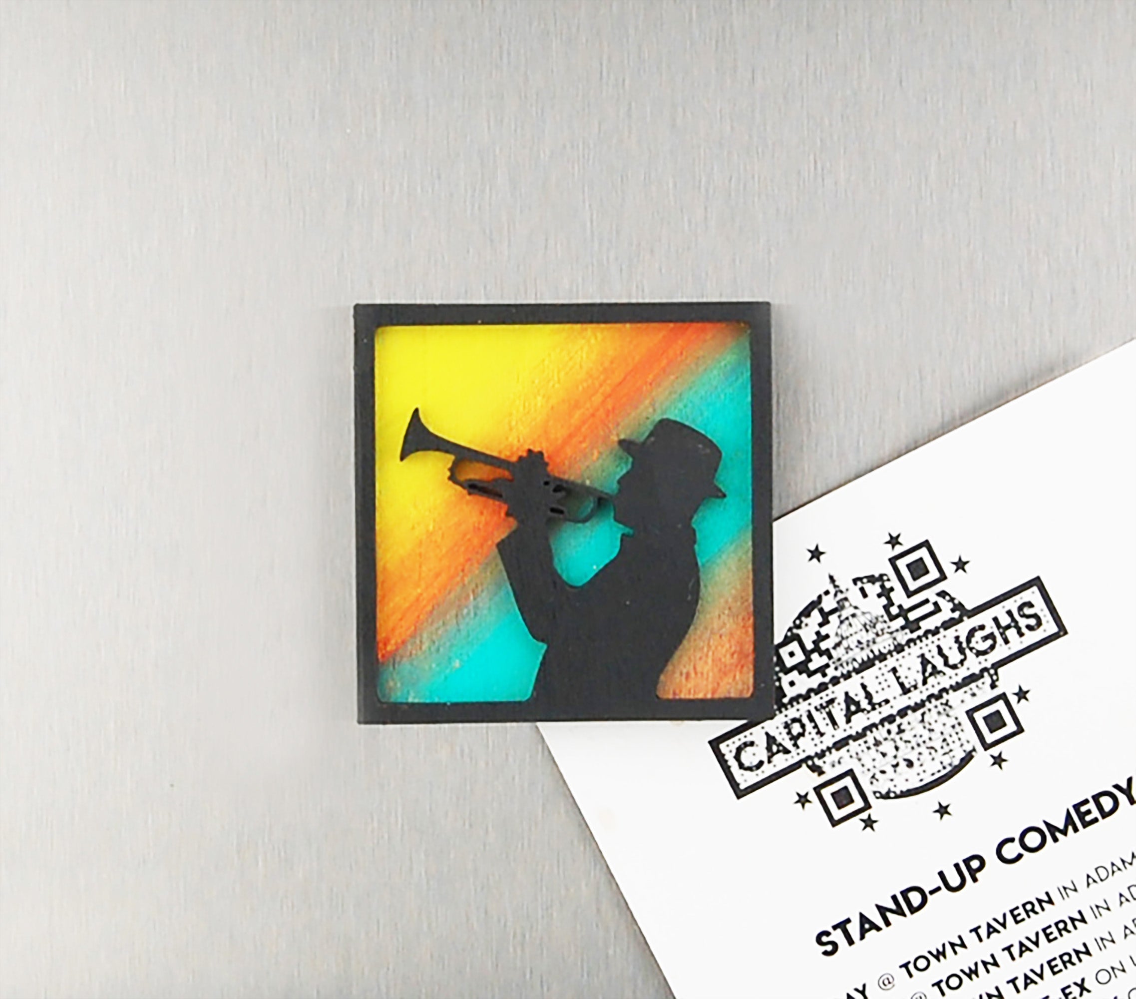 Refrigerator Magnet 4 Pack – Rock-n-Blues Theme