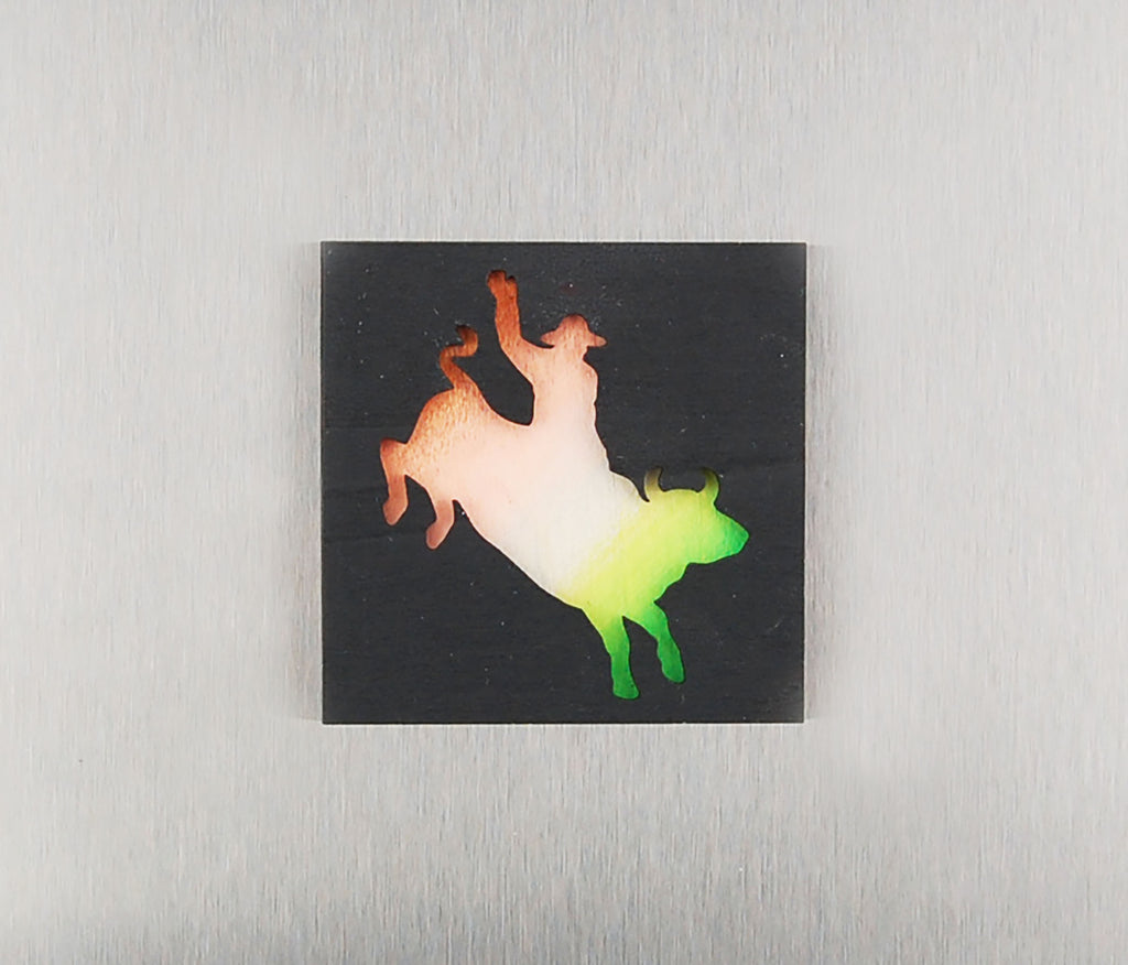 Refrigerator Magnet 4 Pack – Rodeo Theme