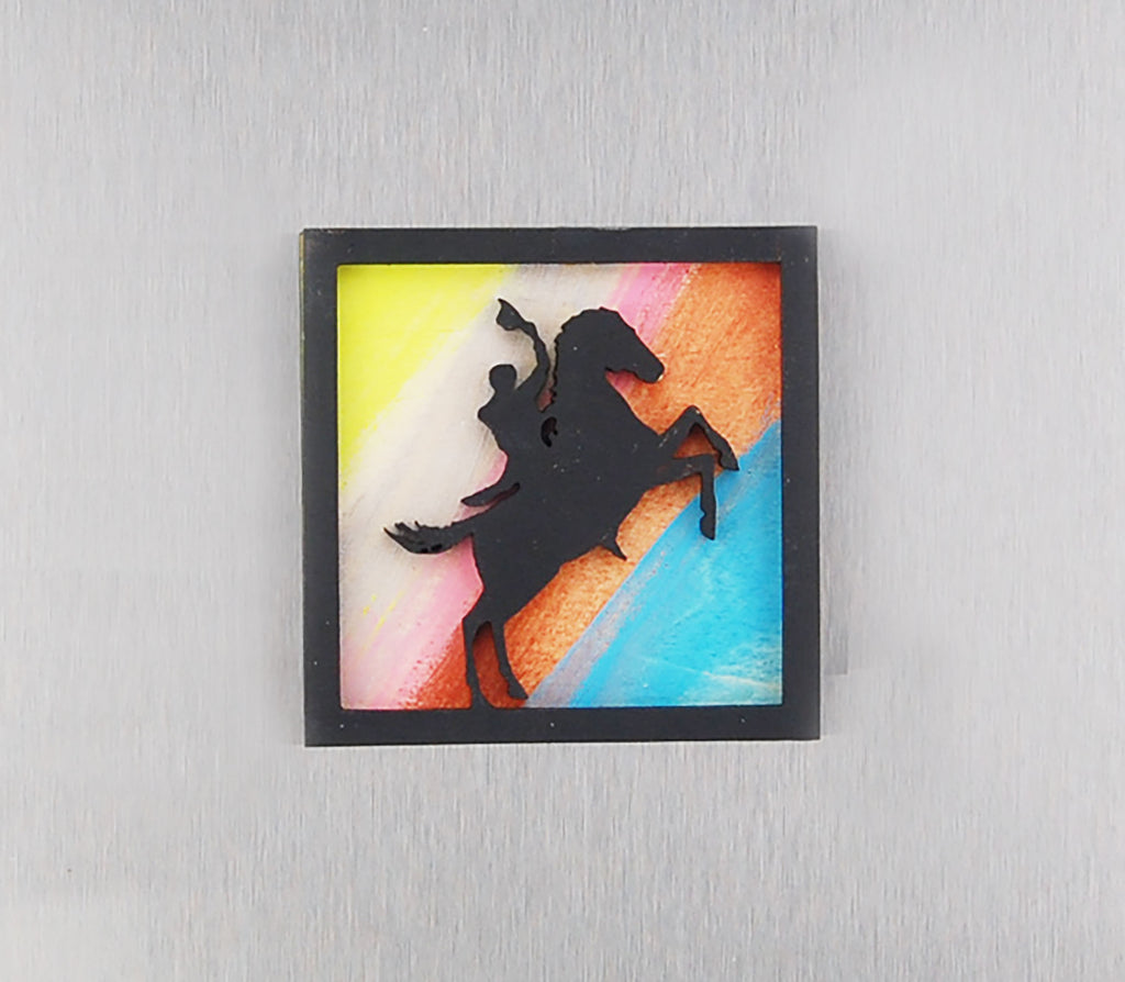 Refrigerator Magnet 4 Pack – Rodeo Theme